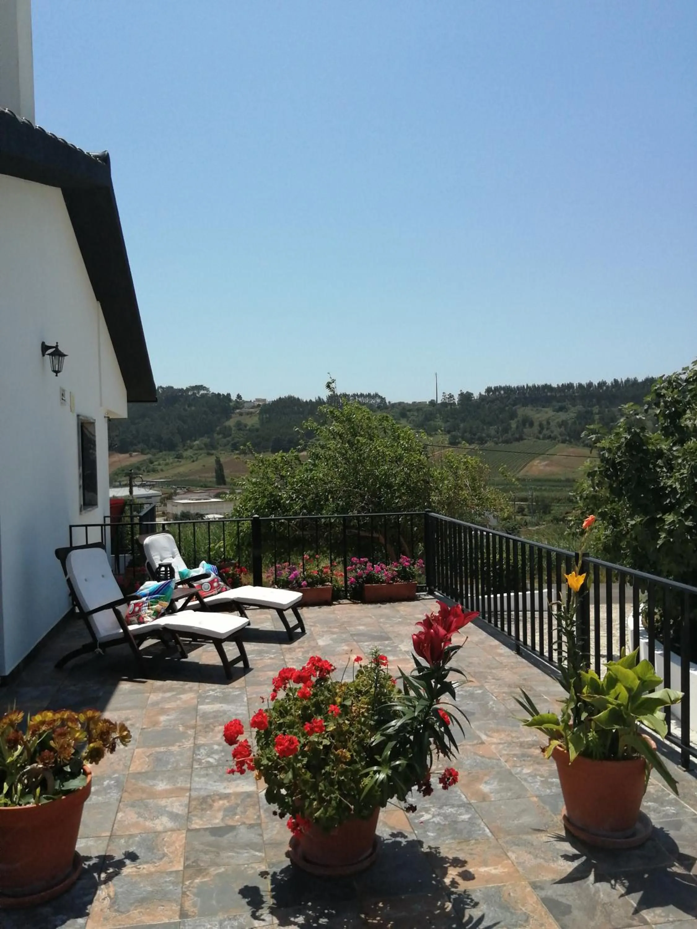 Balcony/Terrace in BB Silvercoast Casa das Flores