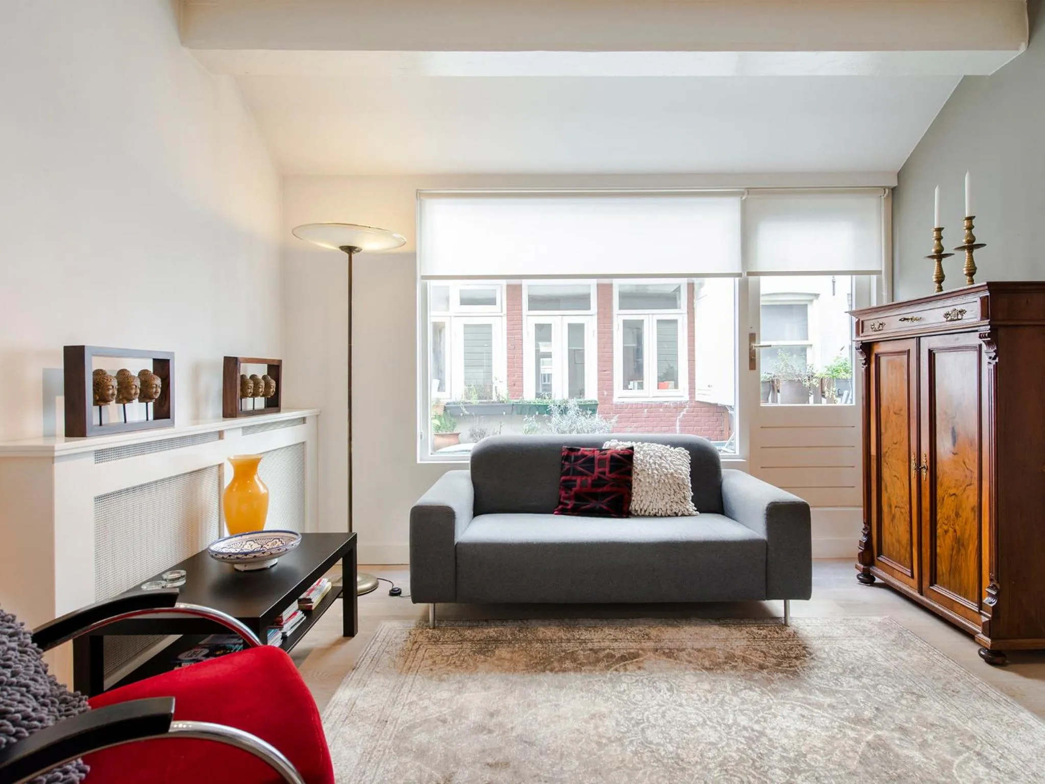 Living room in Palm Apartment Amsterdam