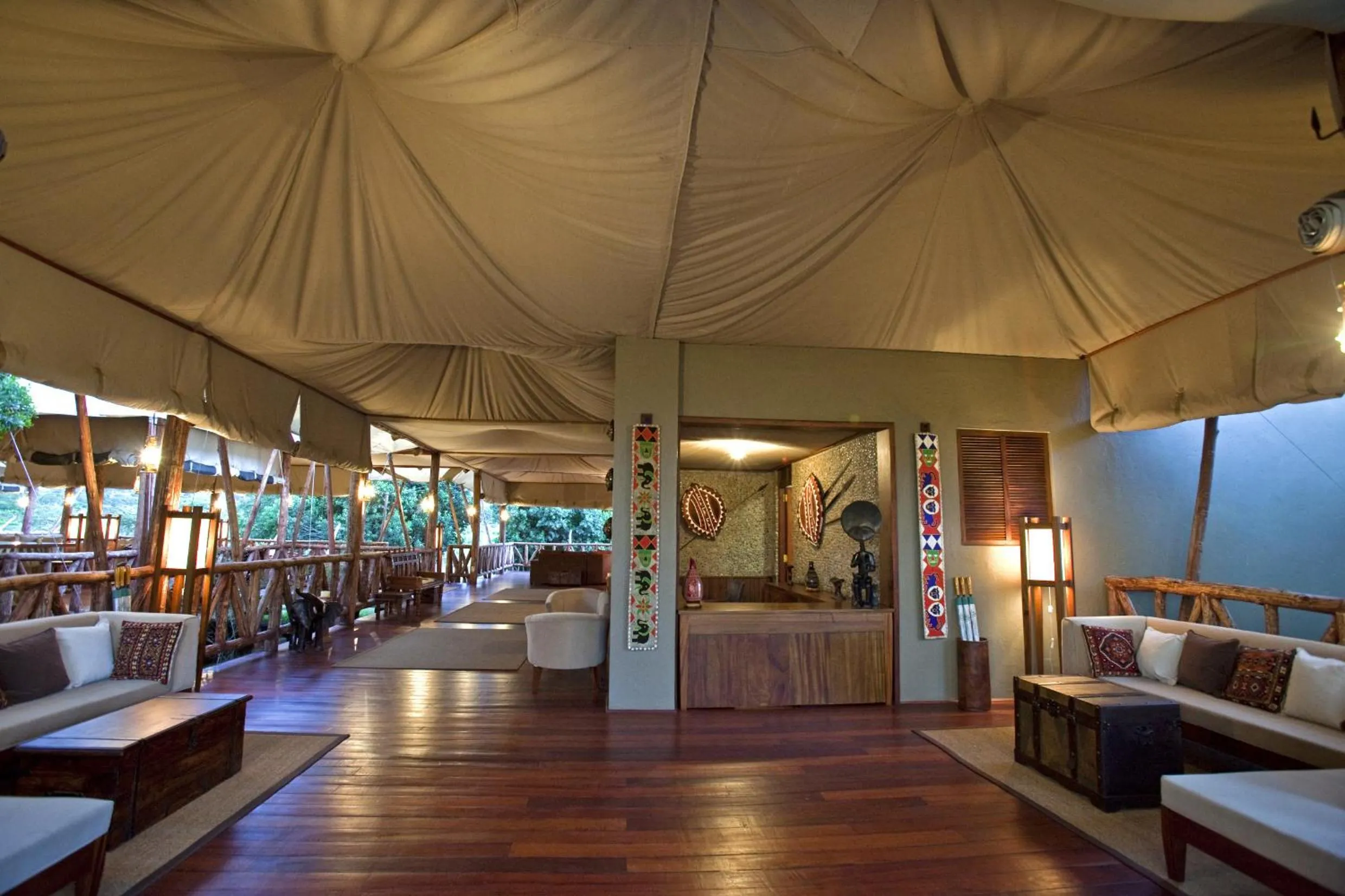 Lobby or reception in Neptune Mara Rianta Luxury Camp - All Inclusive.
