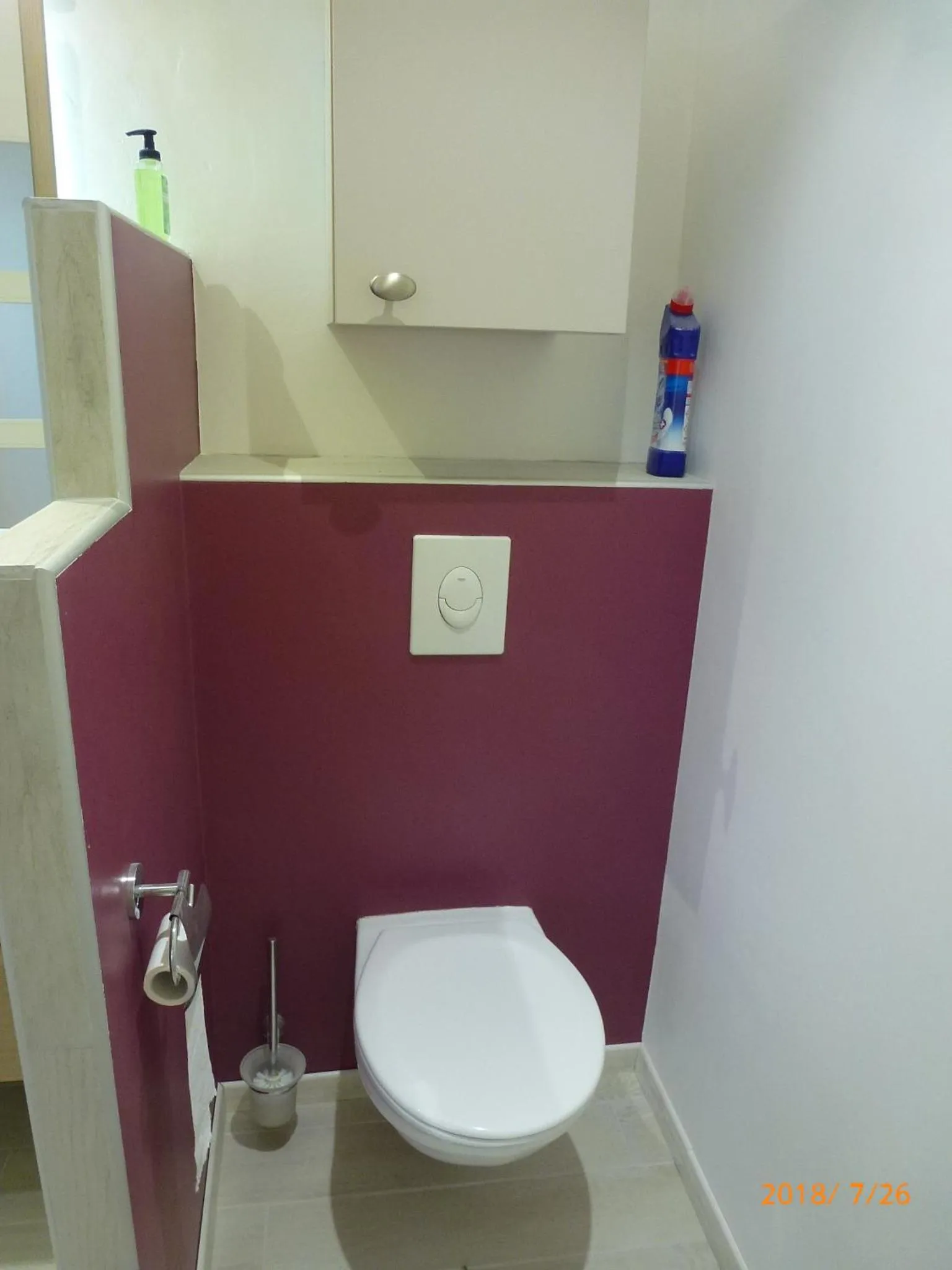 Toilet in B&B L'ESCALADE en Lubéron