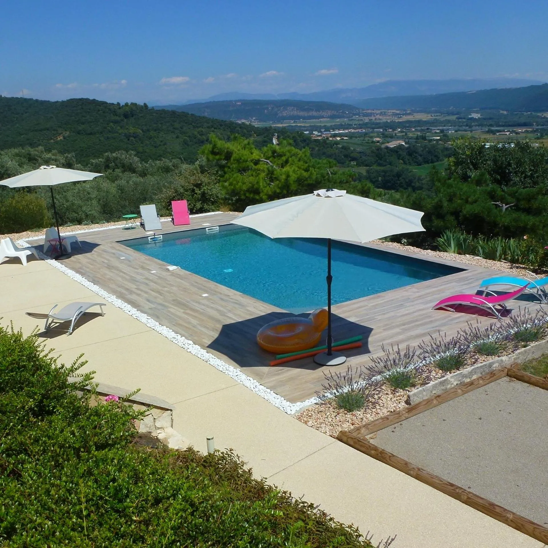 Day in B&B L'ESCALADE en Lubéron