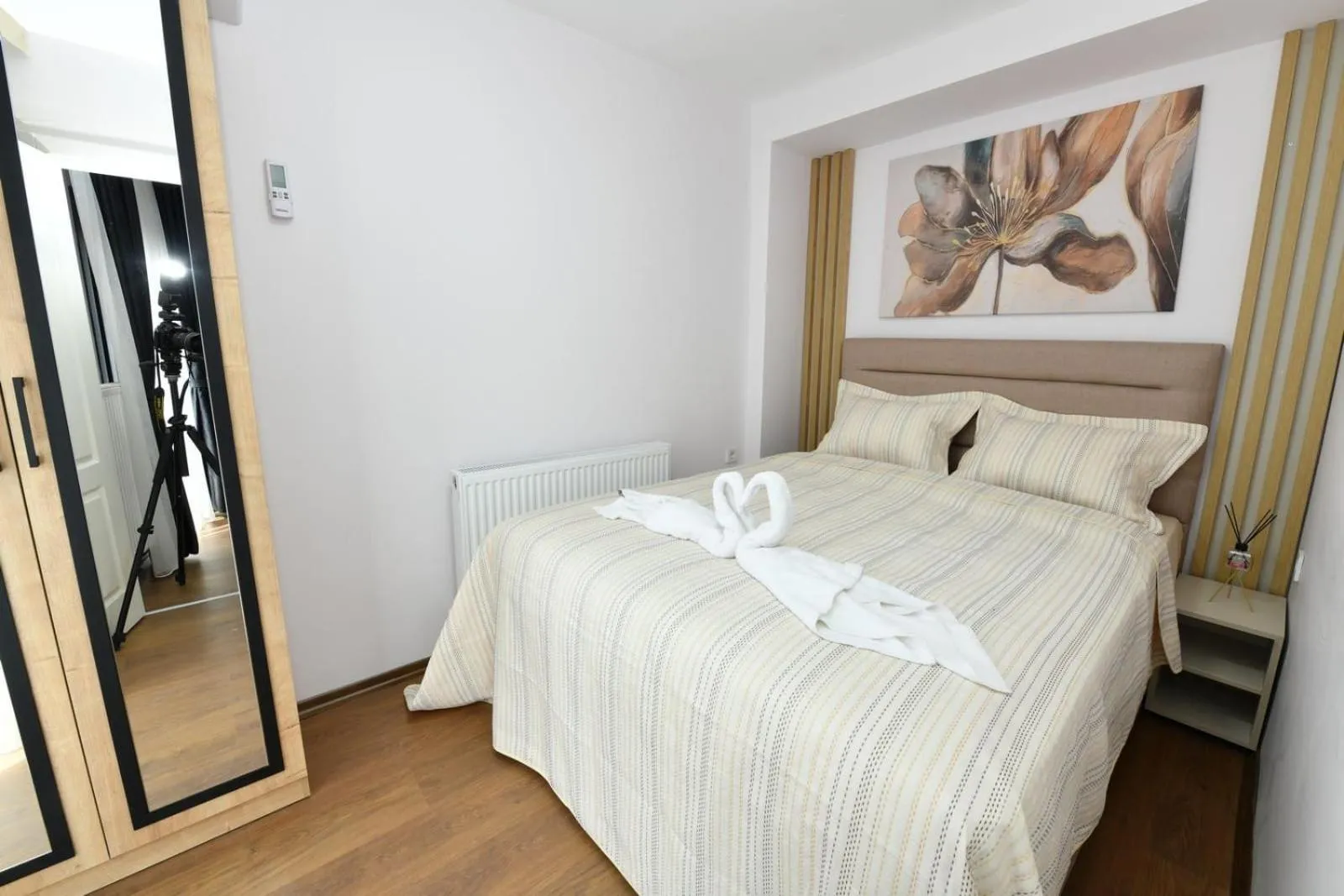 Bed in Sea Moon Hotel