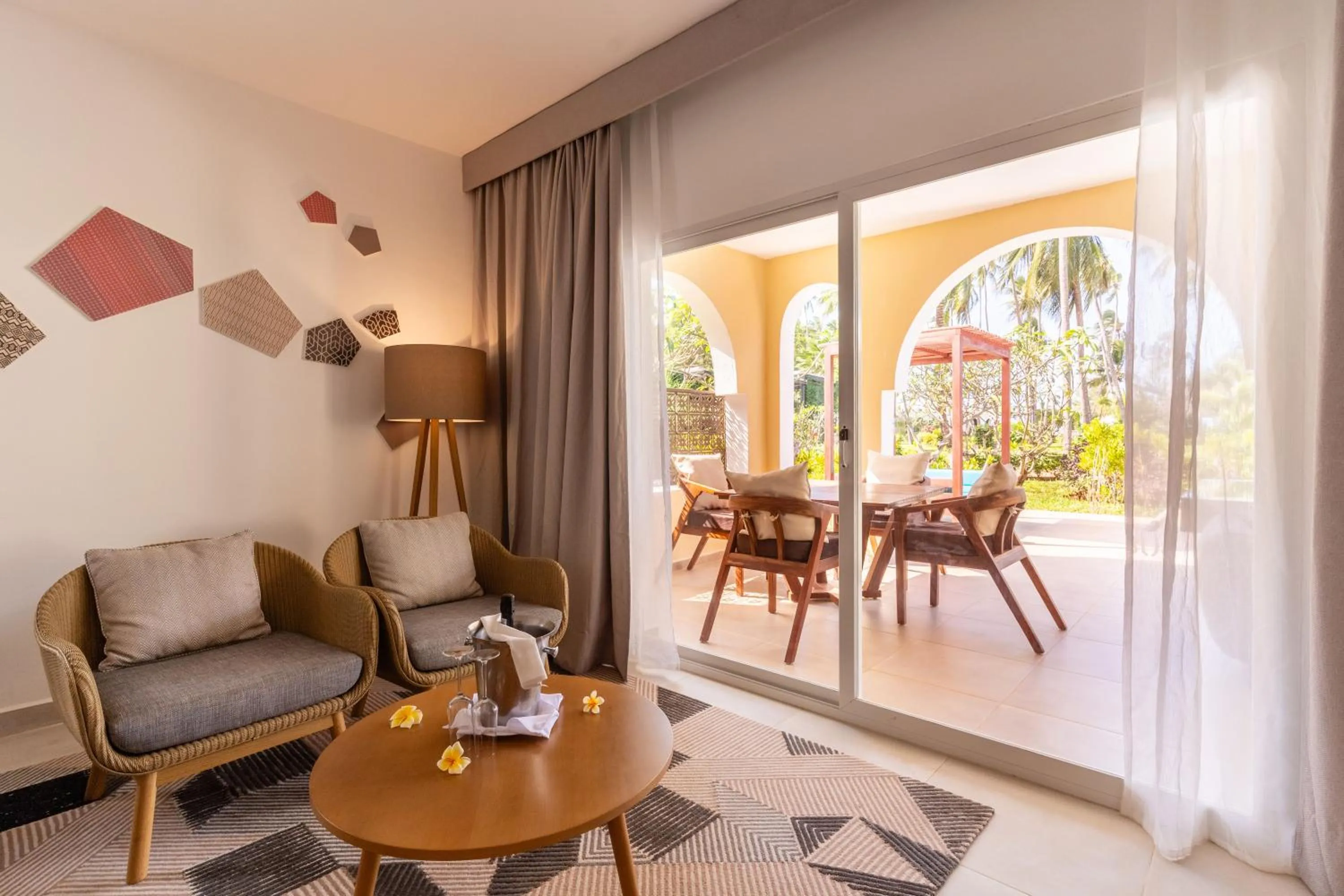 Living room in TUI BLUE Bahari Zanzibar