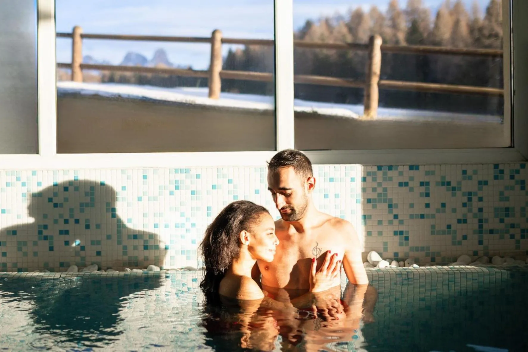 Swimming pool in Phi Hotel Bellamonte