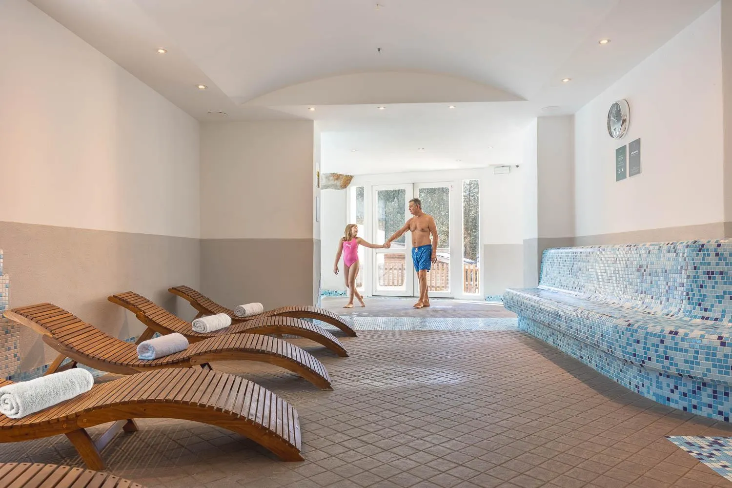 Swimming pool in Phi Hotel Bellamonte