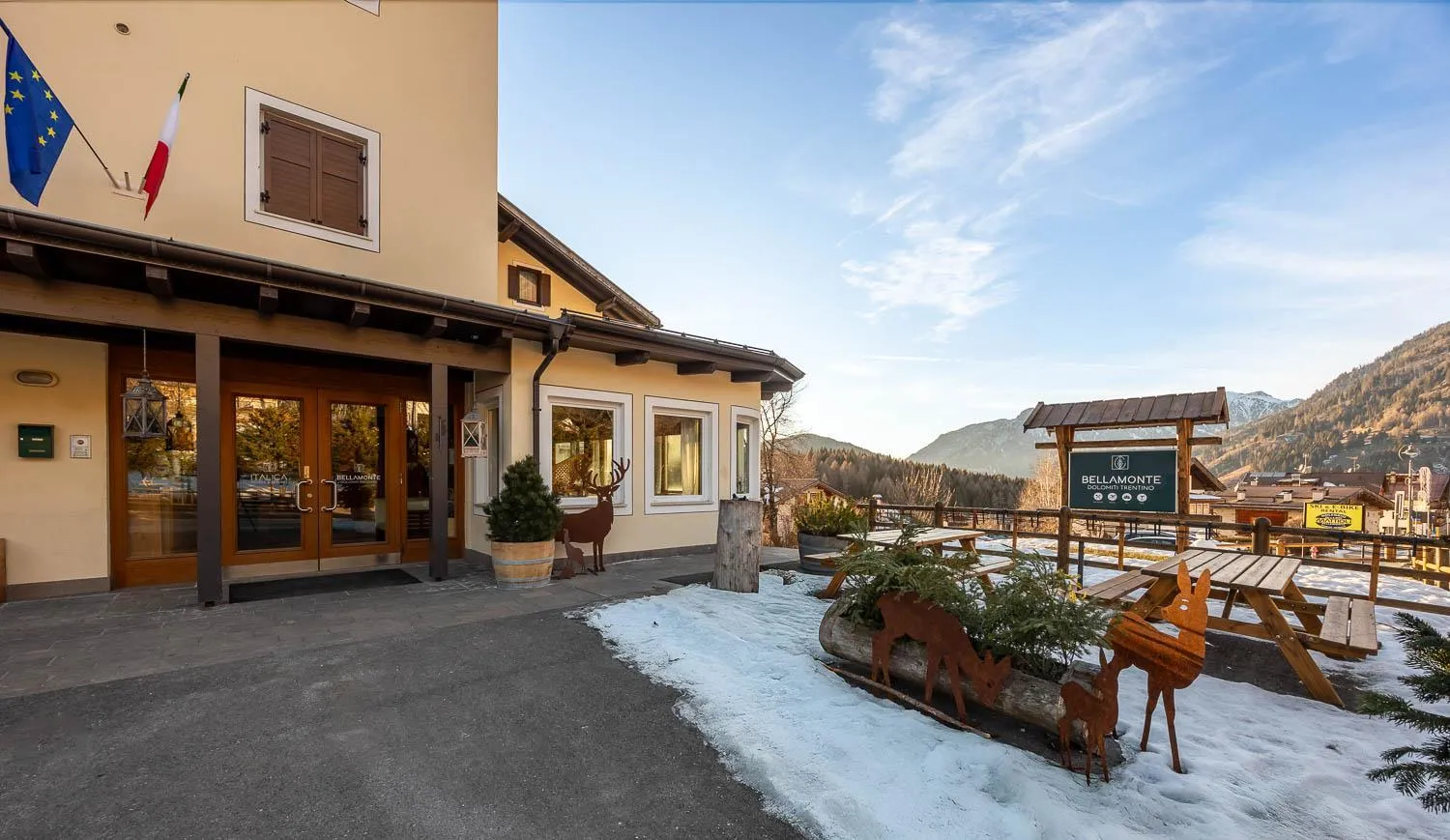 Property building in Phi Hotel Bellamonte