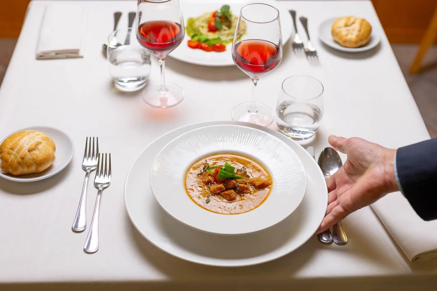 Food close-up in Phi Hotel Bellamonte