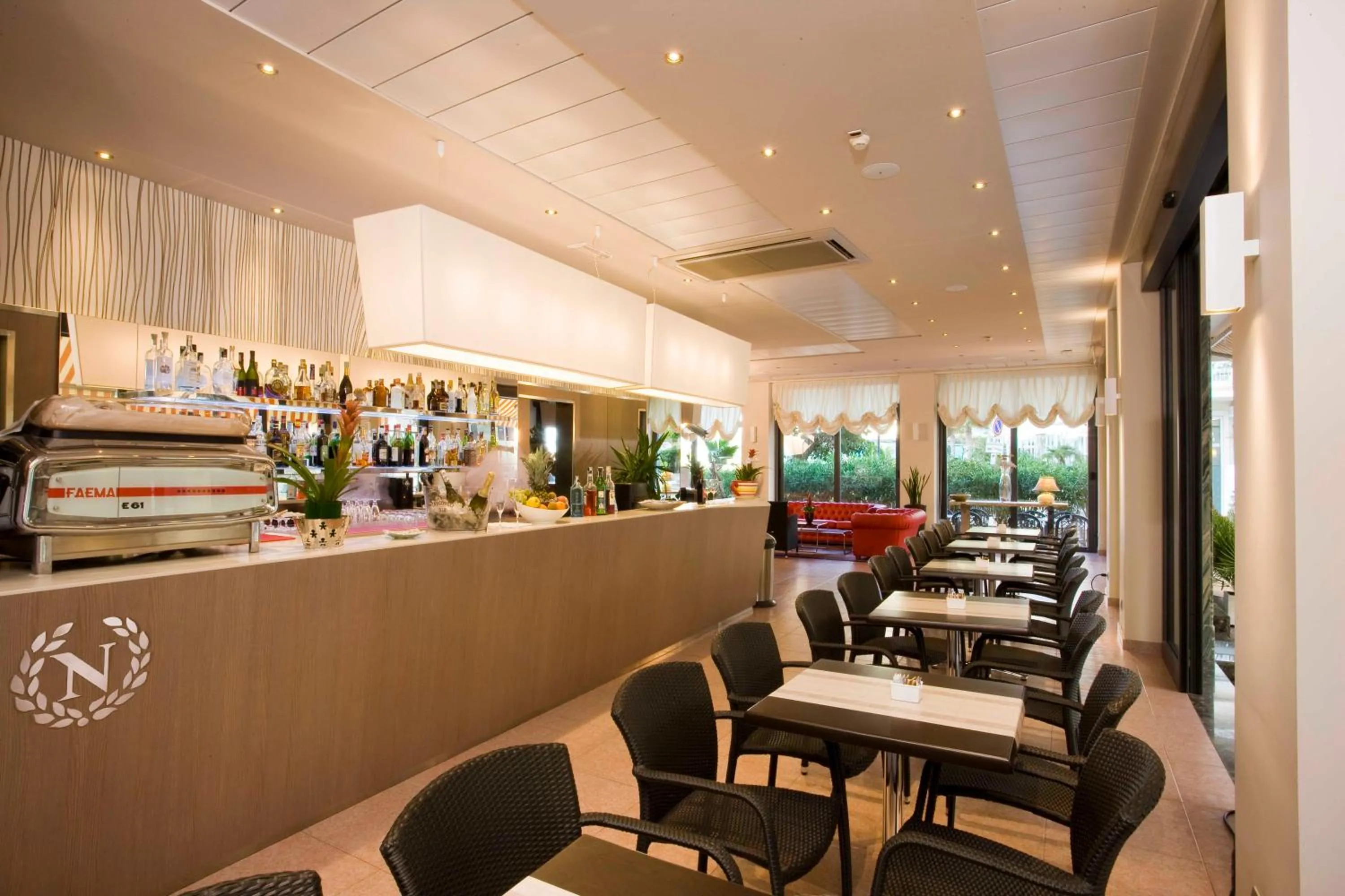 Lounge or bar in Hotel Napoleon