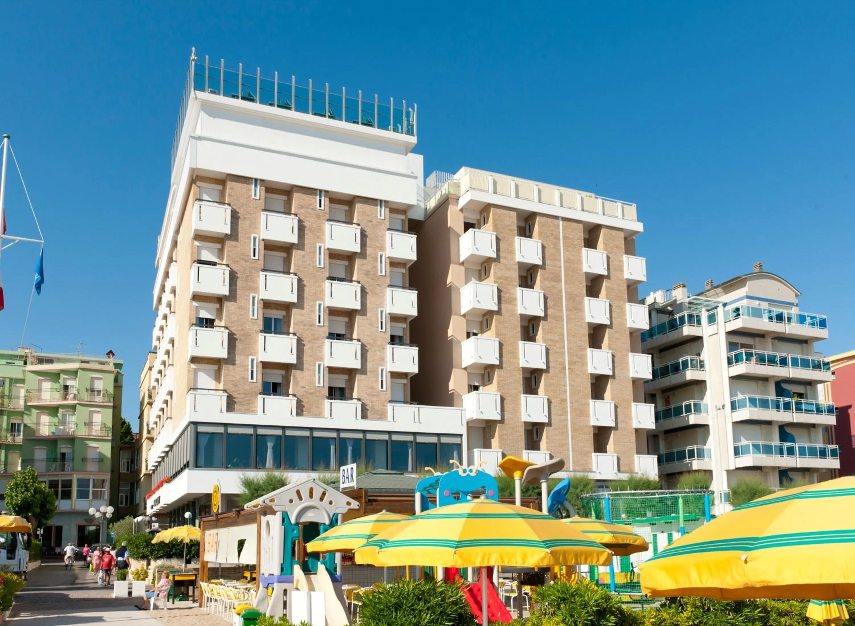 Property building in Hotel Napoleon