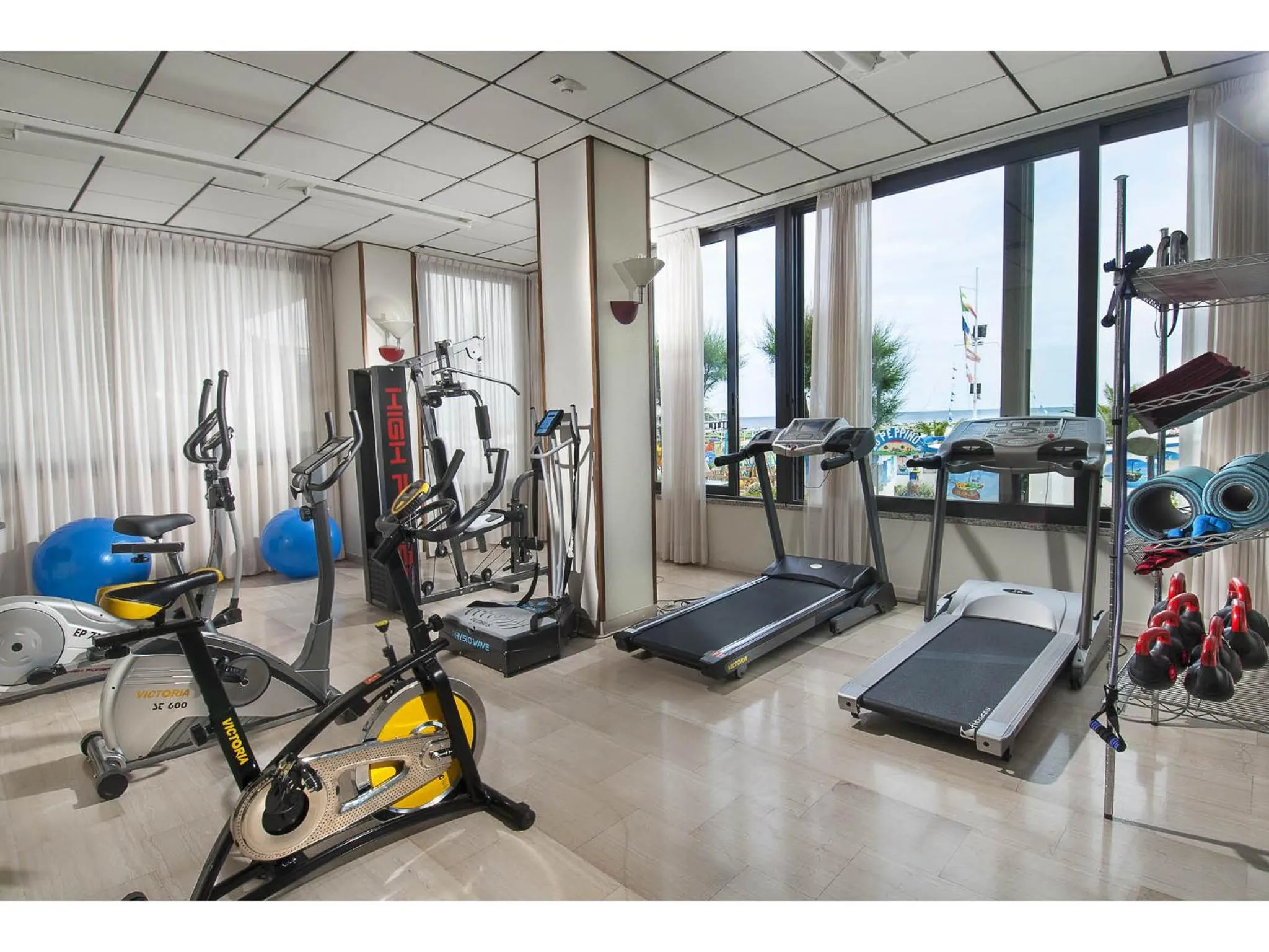Fitness centre/facilities in Hotel Napoleon