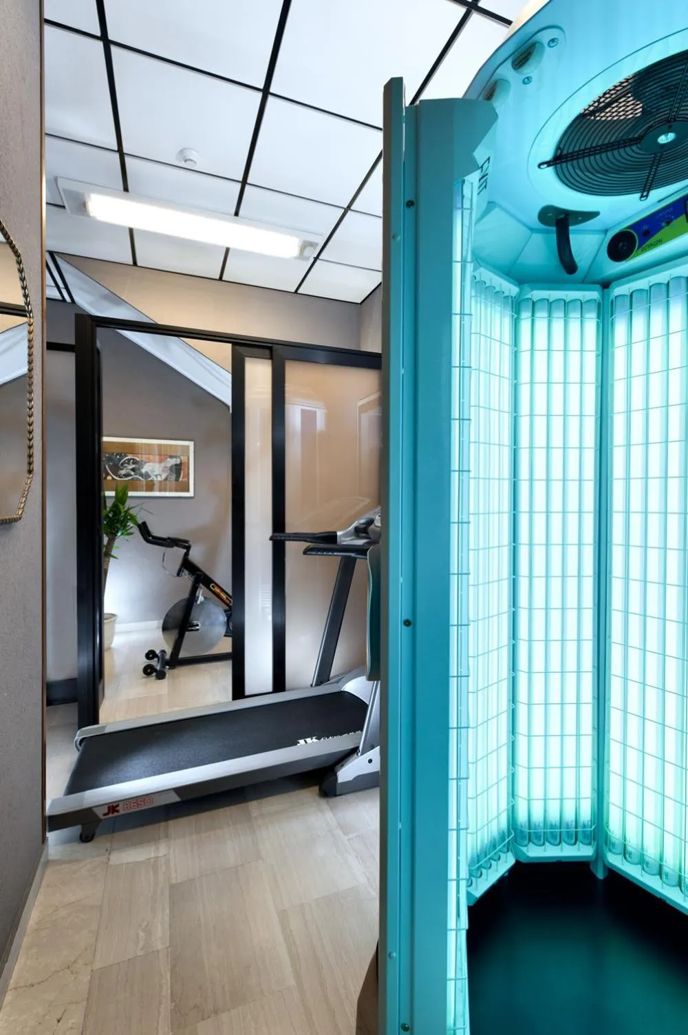 Fitness centre/facilities in Hotel Napoleon