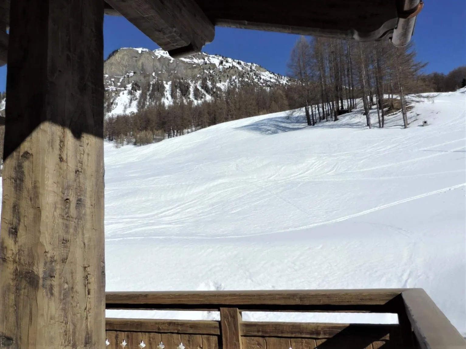 Balcony/Terrace in Tilio Chalet