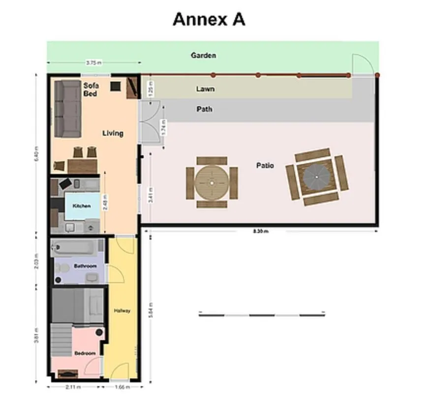 Photo of the whole room in Glendower Guest Apartments