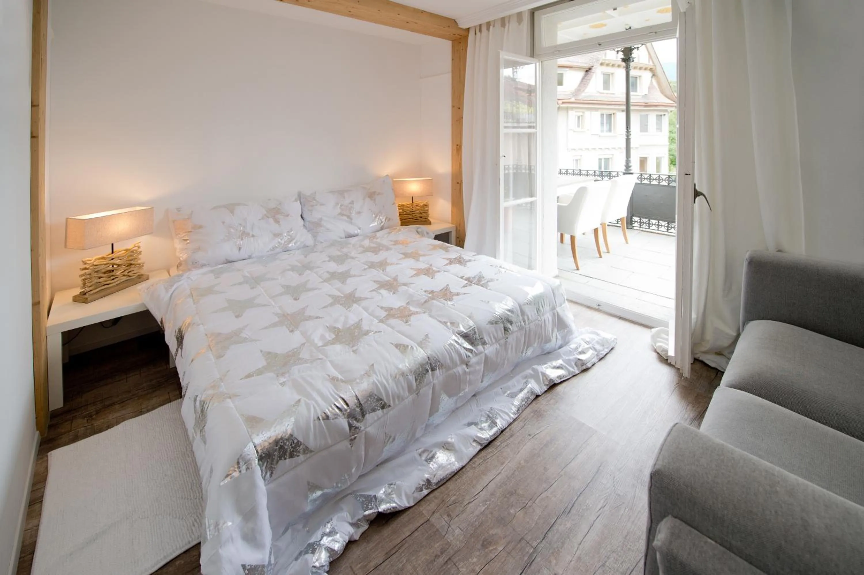 Bed in Hotel Bellevue