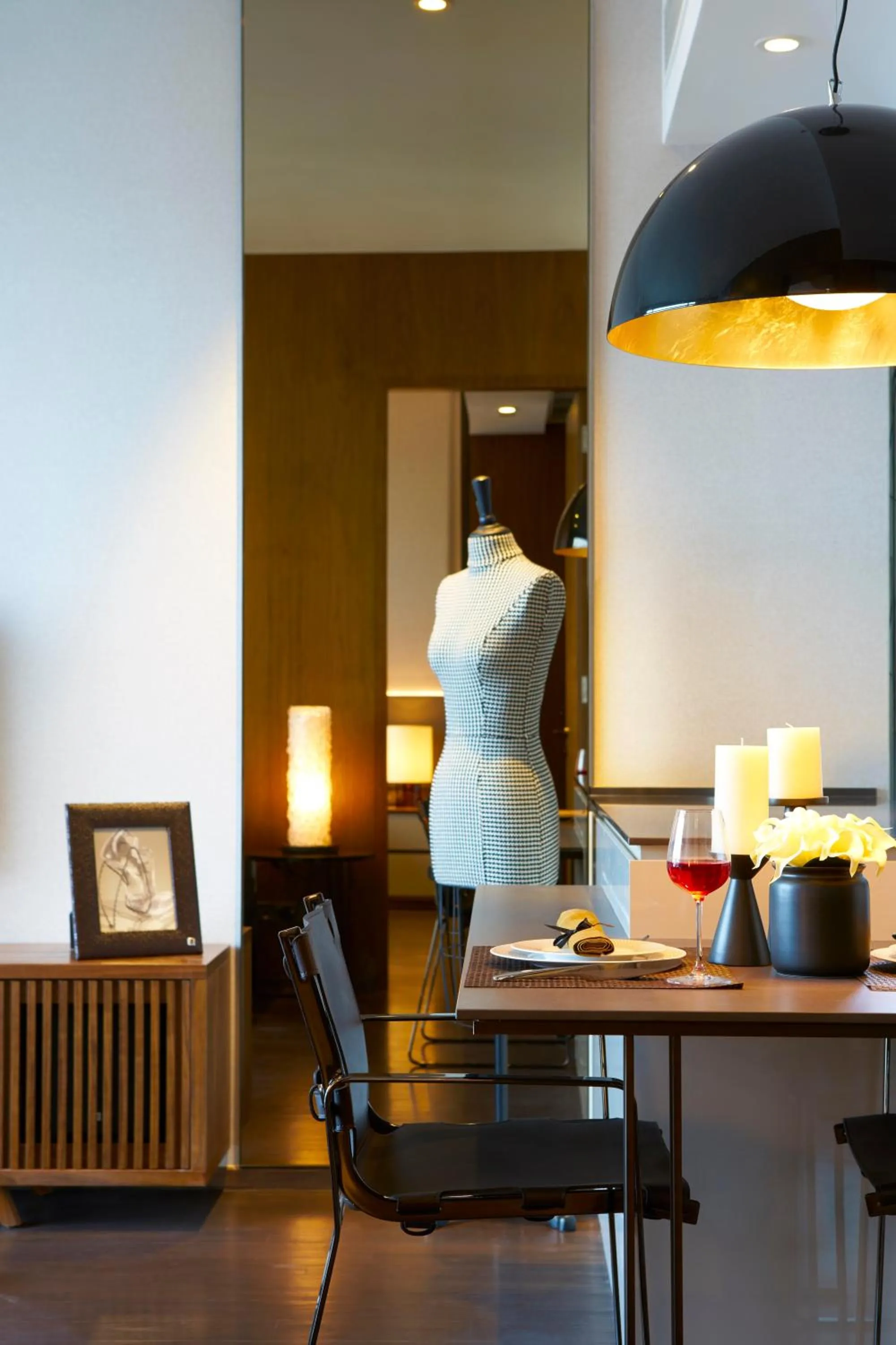 Decorative detail in Ascott Orchard Singapore