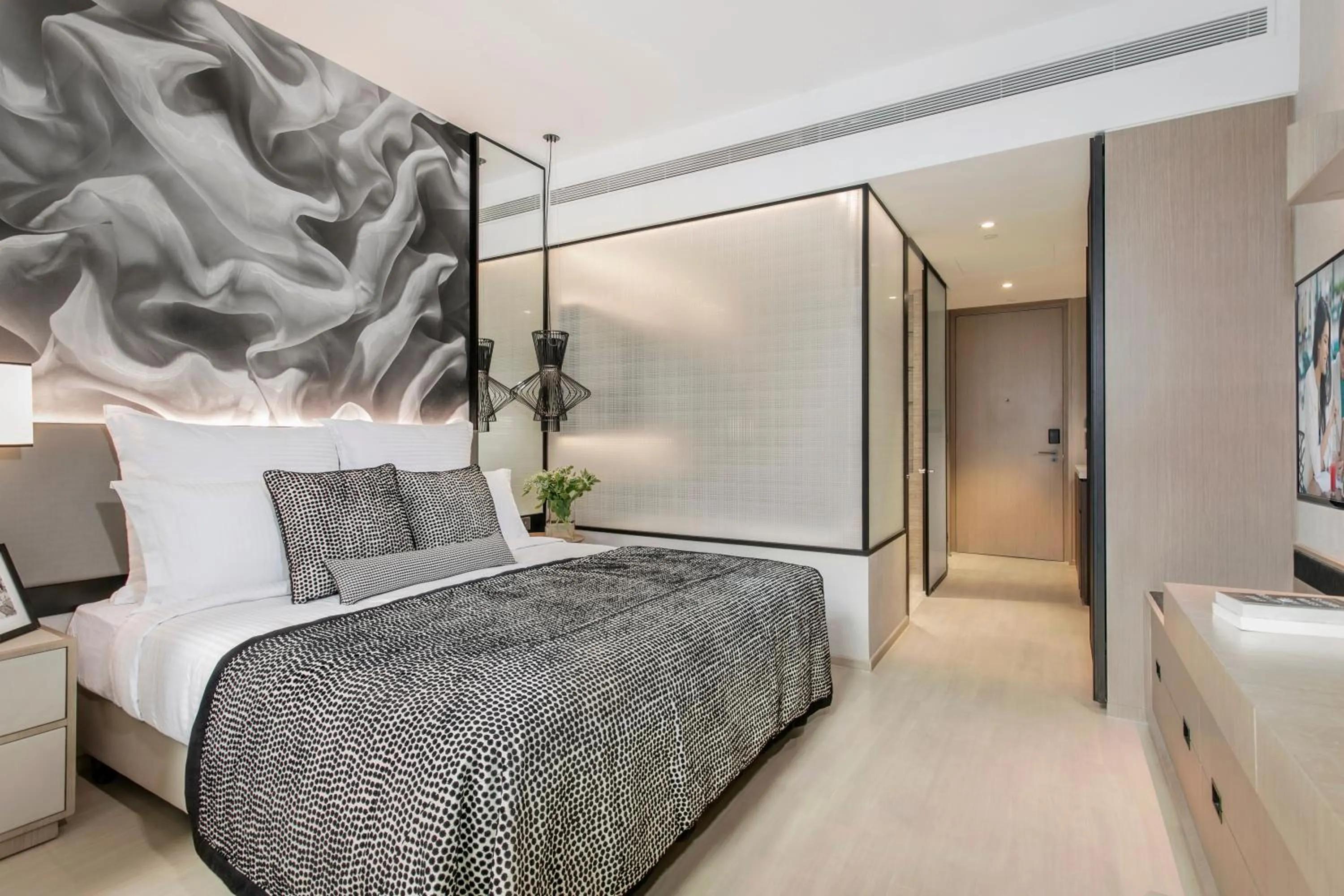 Bedroom, Bed in Ascott Orchard Singapore