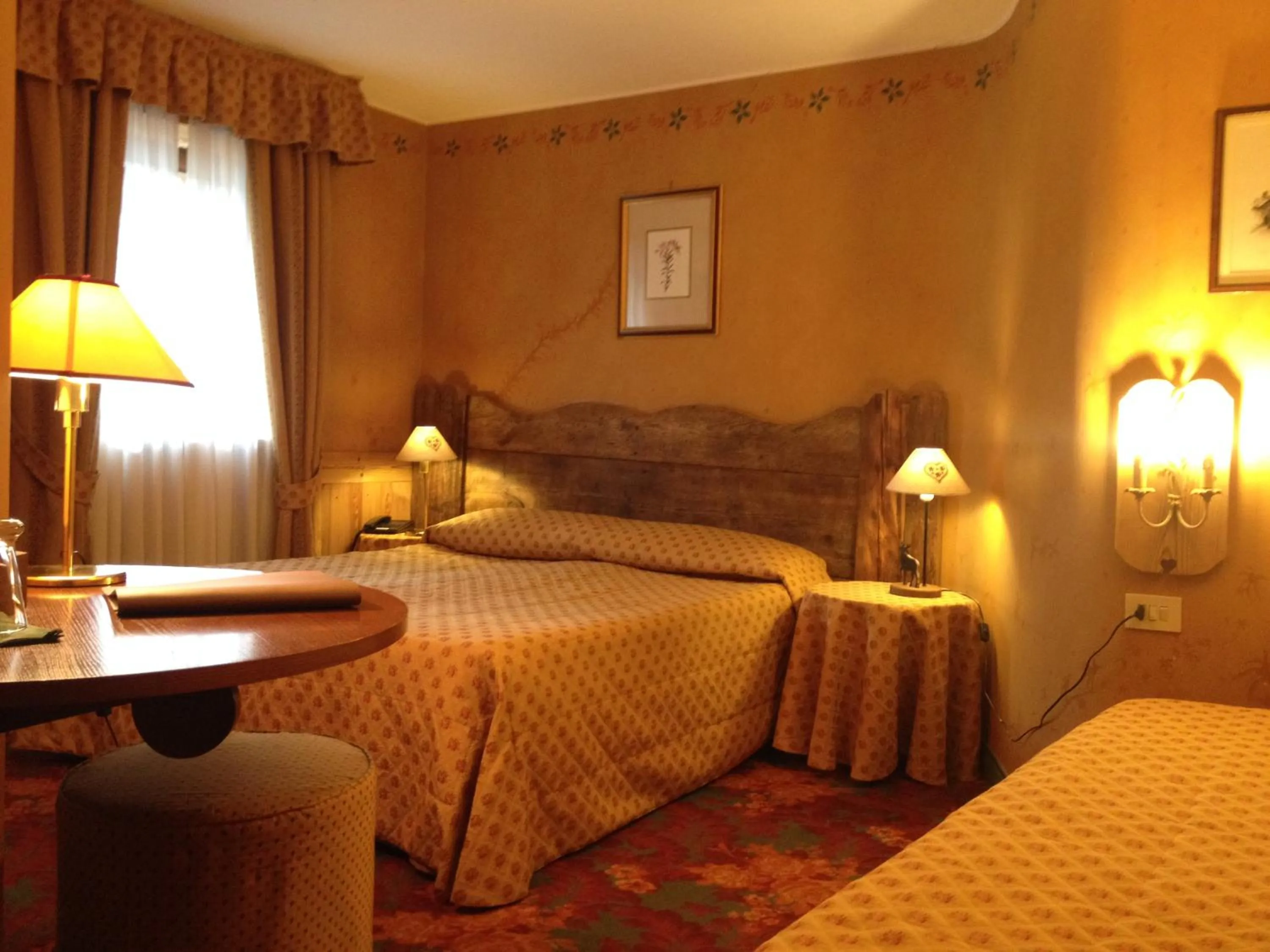 Bed in Hotel Chateau Blanc