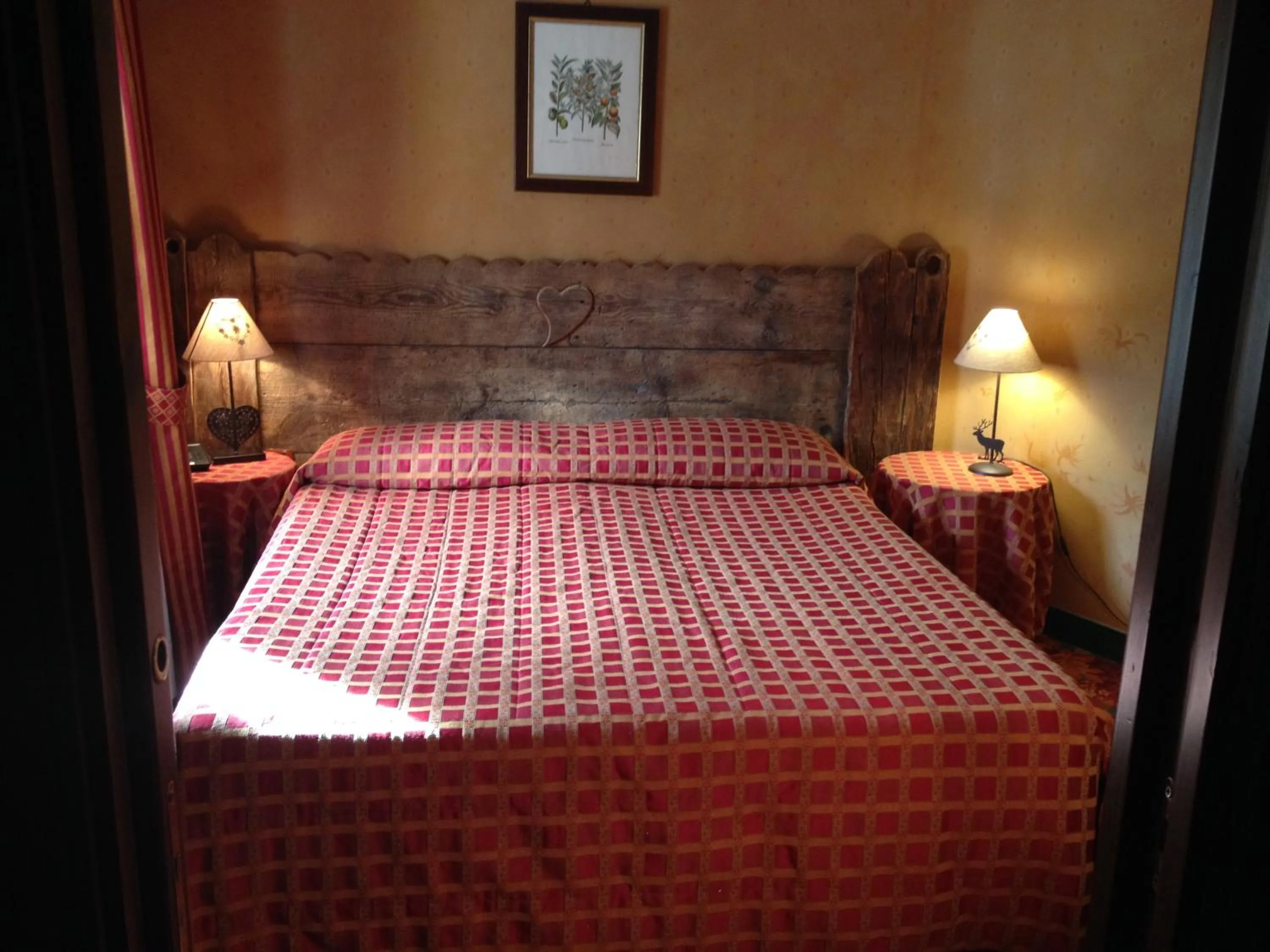 Bed in Hotel Chateau Blanc