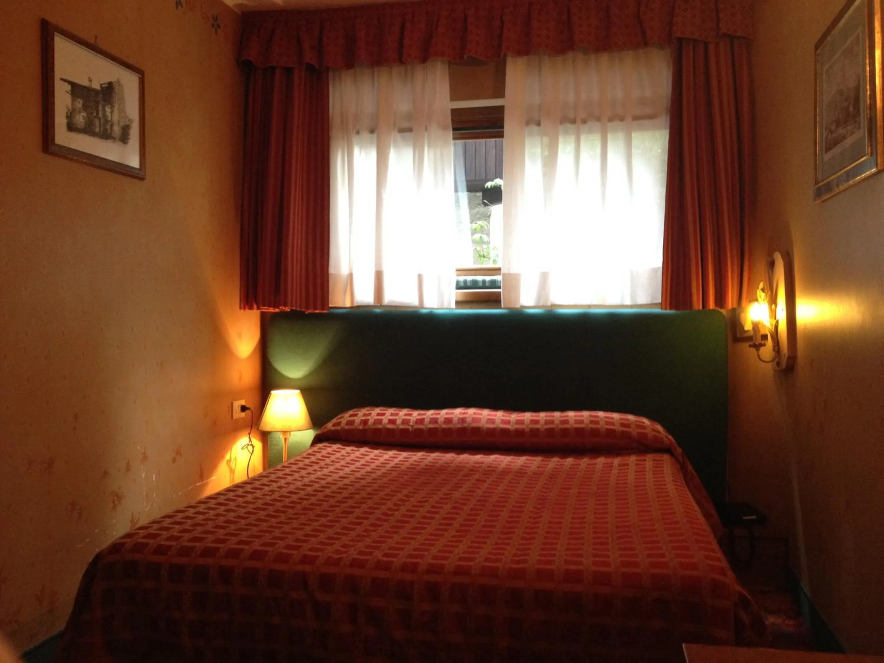 Bed in Hotel Chateau Blanc