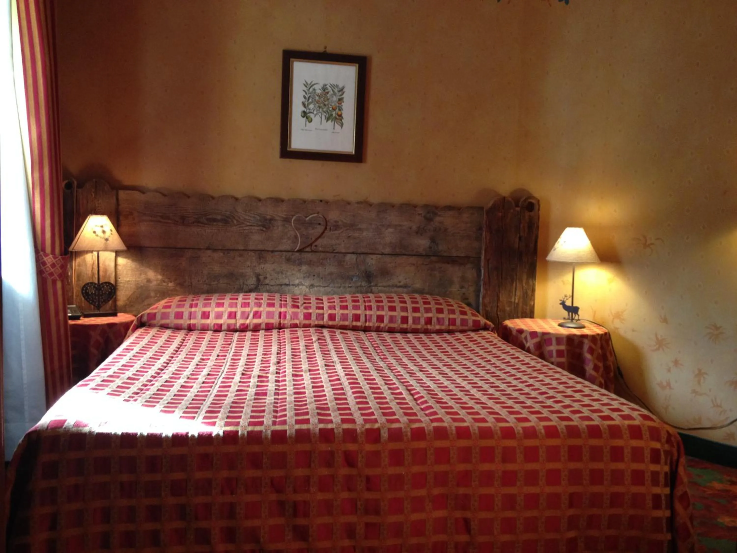 Bed in Hotel Chateau Blanc