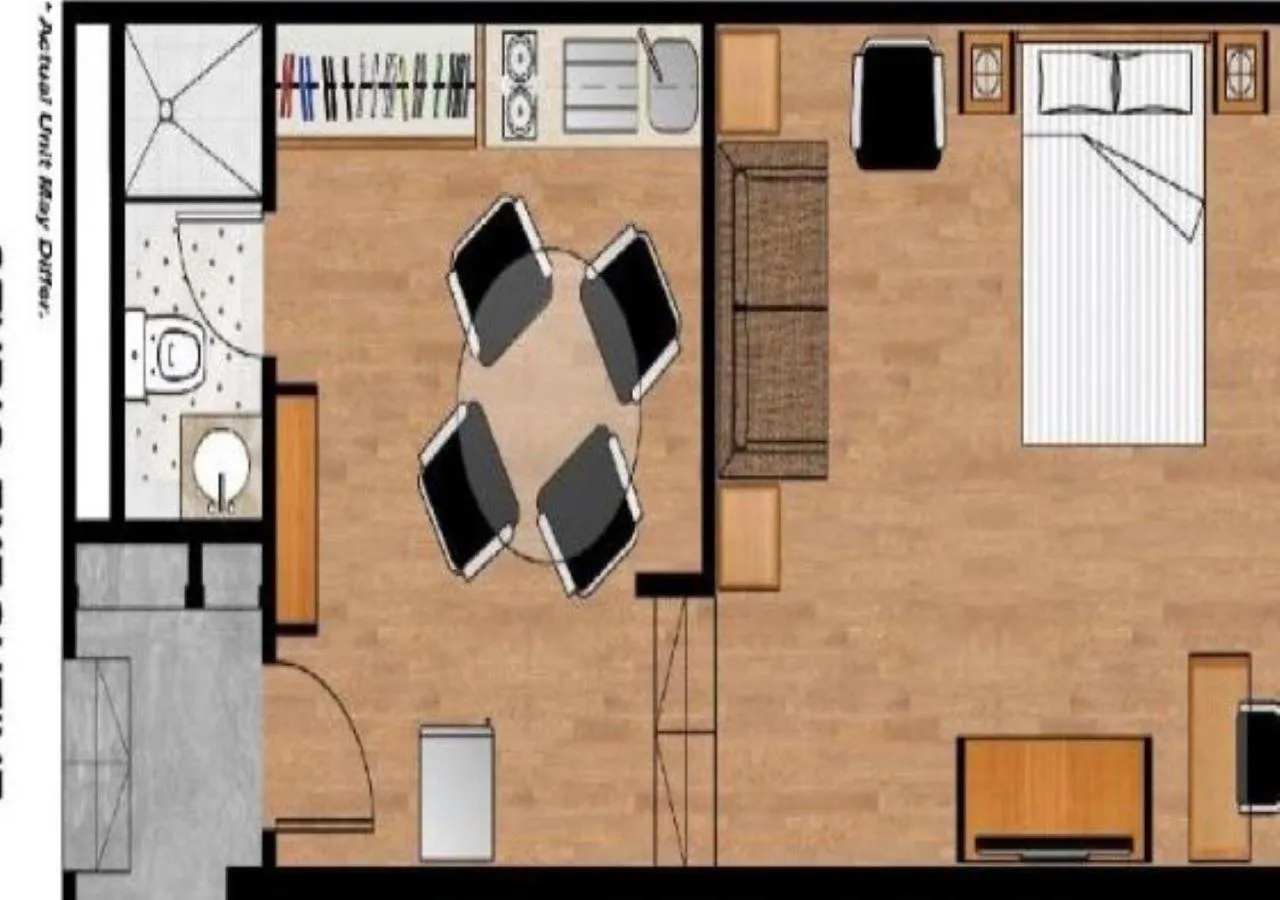 Floor plan in Orchard Point Serviced Apartments