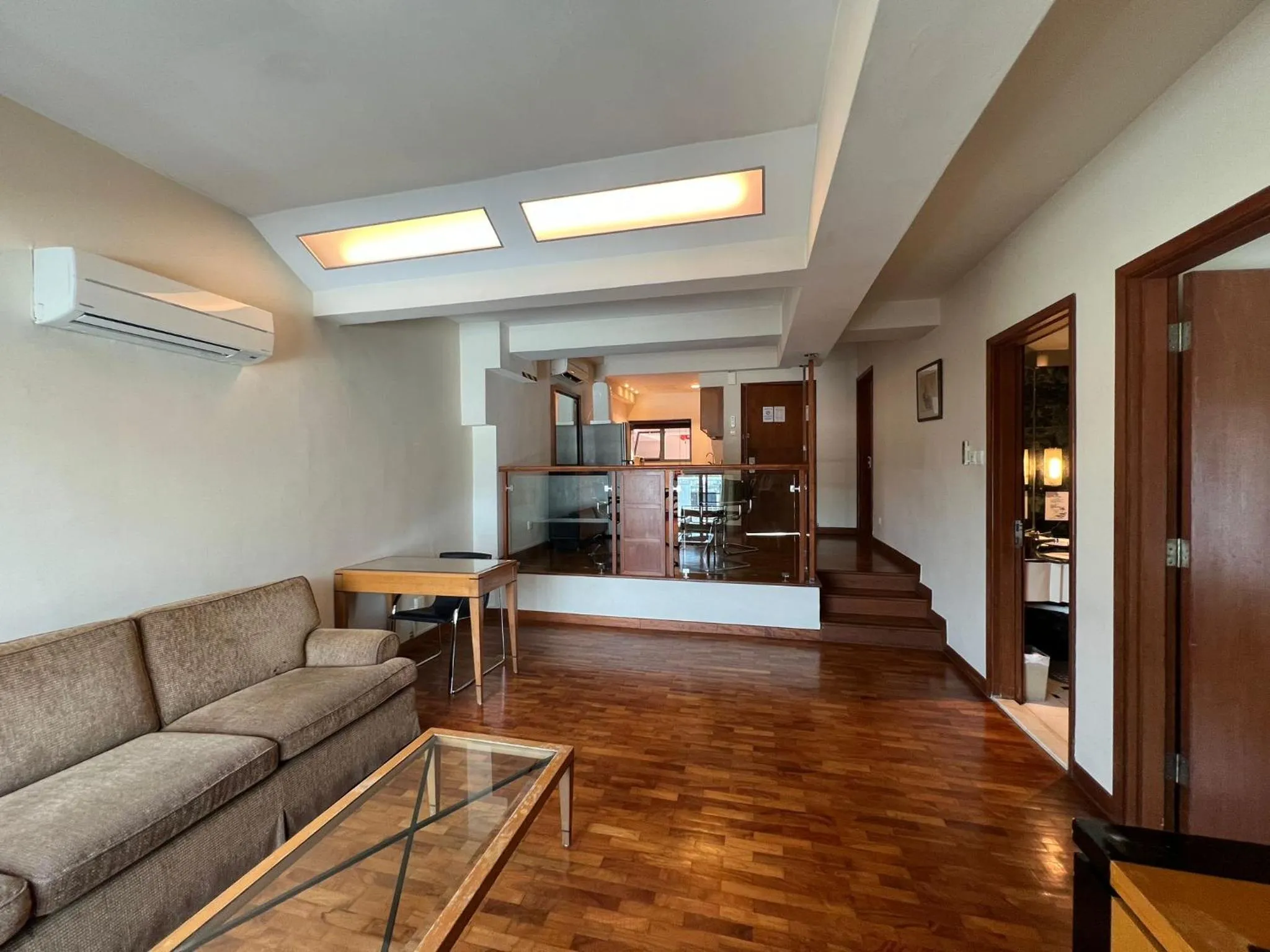 Living room in Orchard Point Serviced Apartments