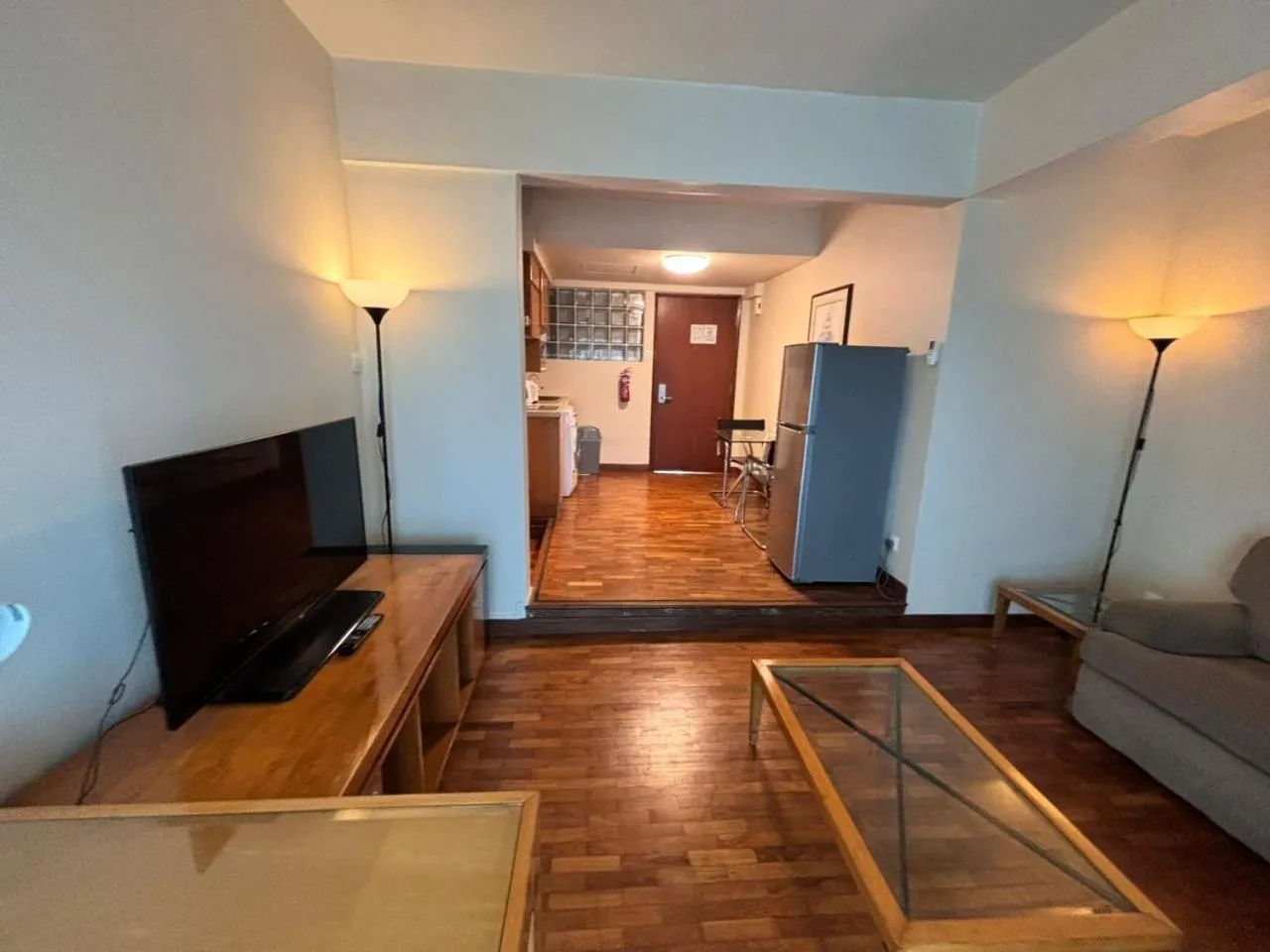 Living room in Orchard Point Serviced Apartments