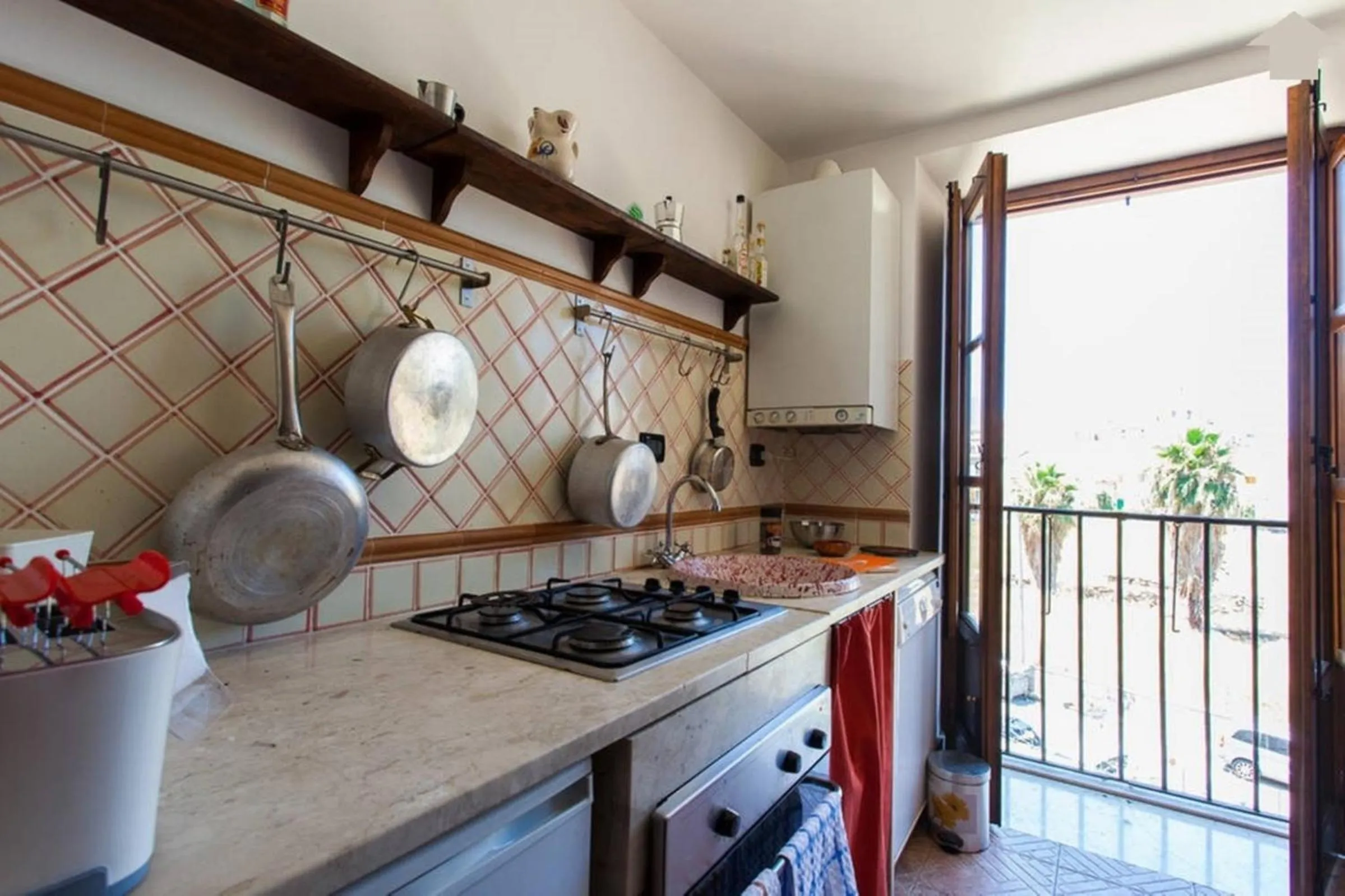 Kitchen or kitchenette in Kasa Kala Rooms & Apartments