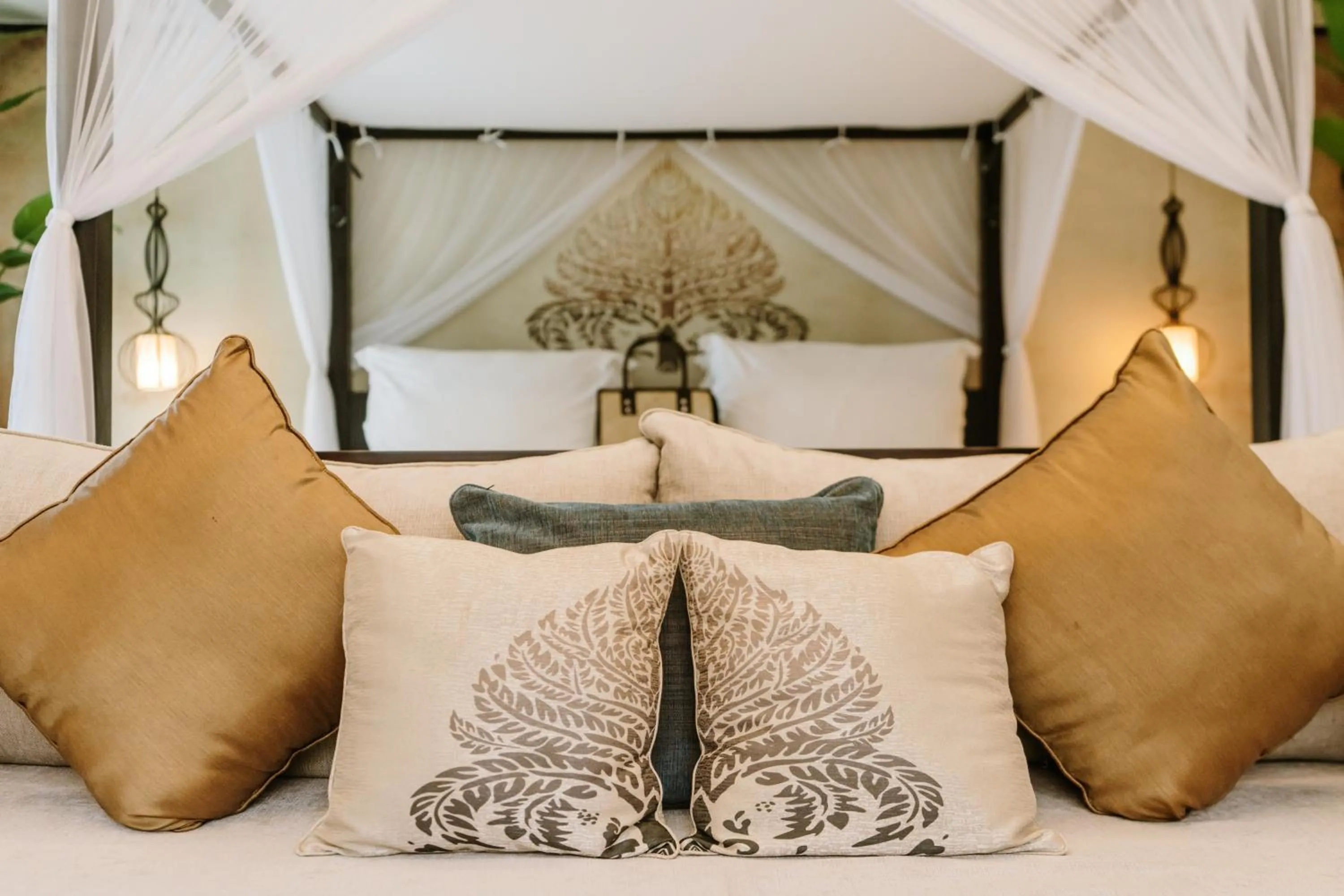 Seating area, Bed in The Samaya Seminyak Bali