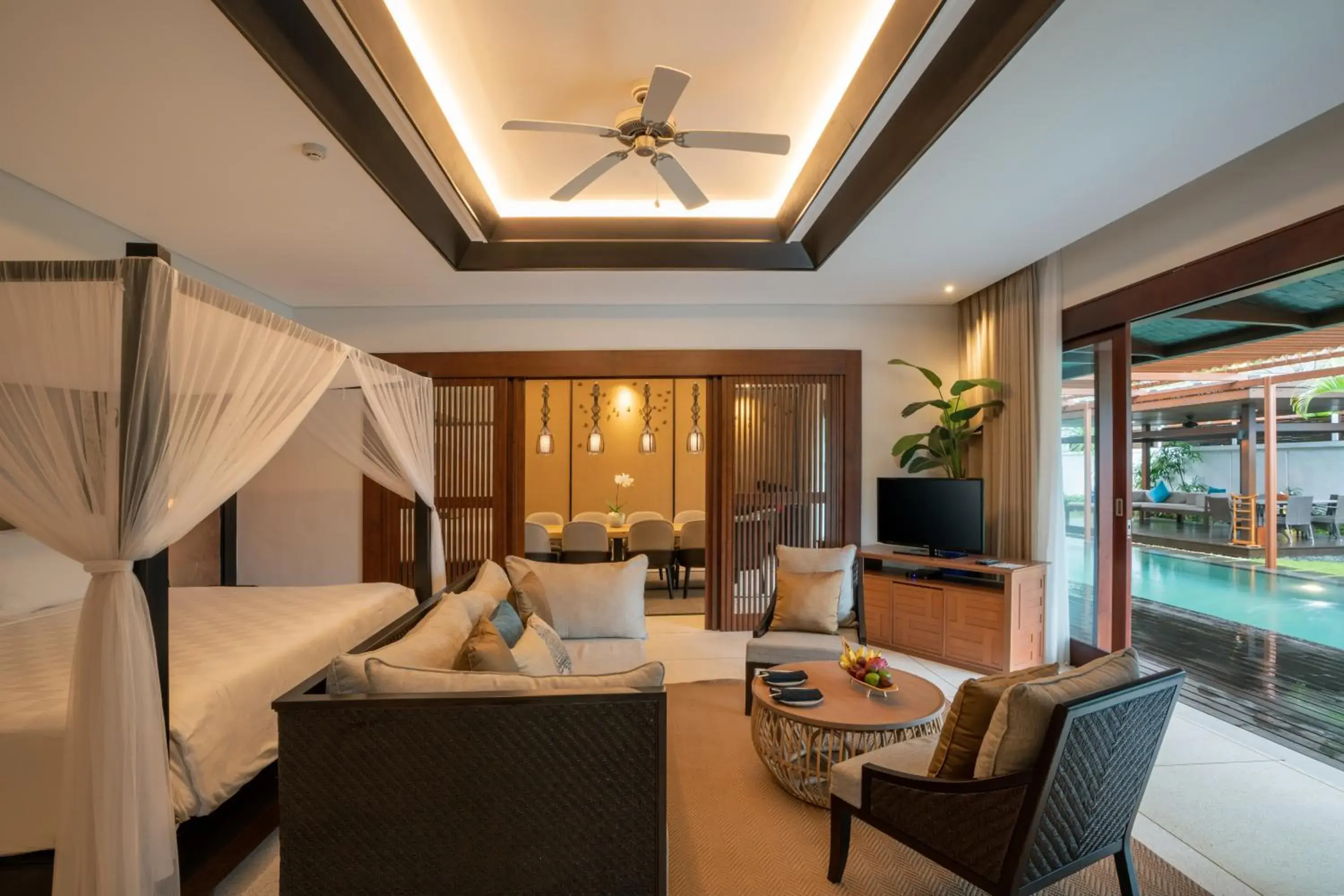 Three-Bedroom Royal Courtyard Villa (Courtyard Villa - Independent Building across the street) in The Samaya Seminyak Bali Three-Bedroom Royal Courtyard Villa (Courtyard Villa - Independent Building across the street) in The Samaya Seminyak Bali