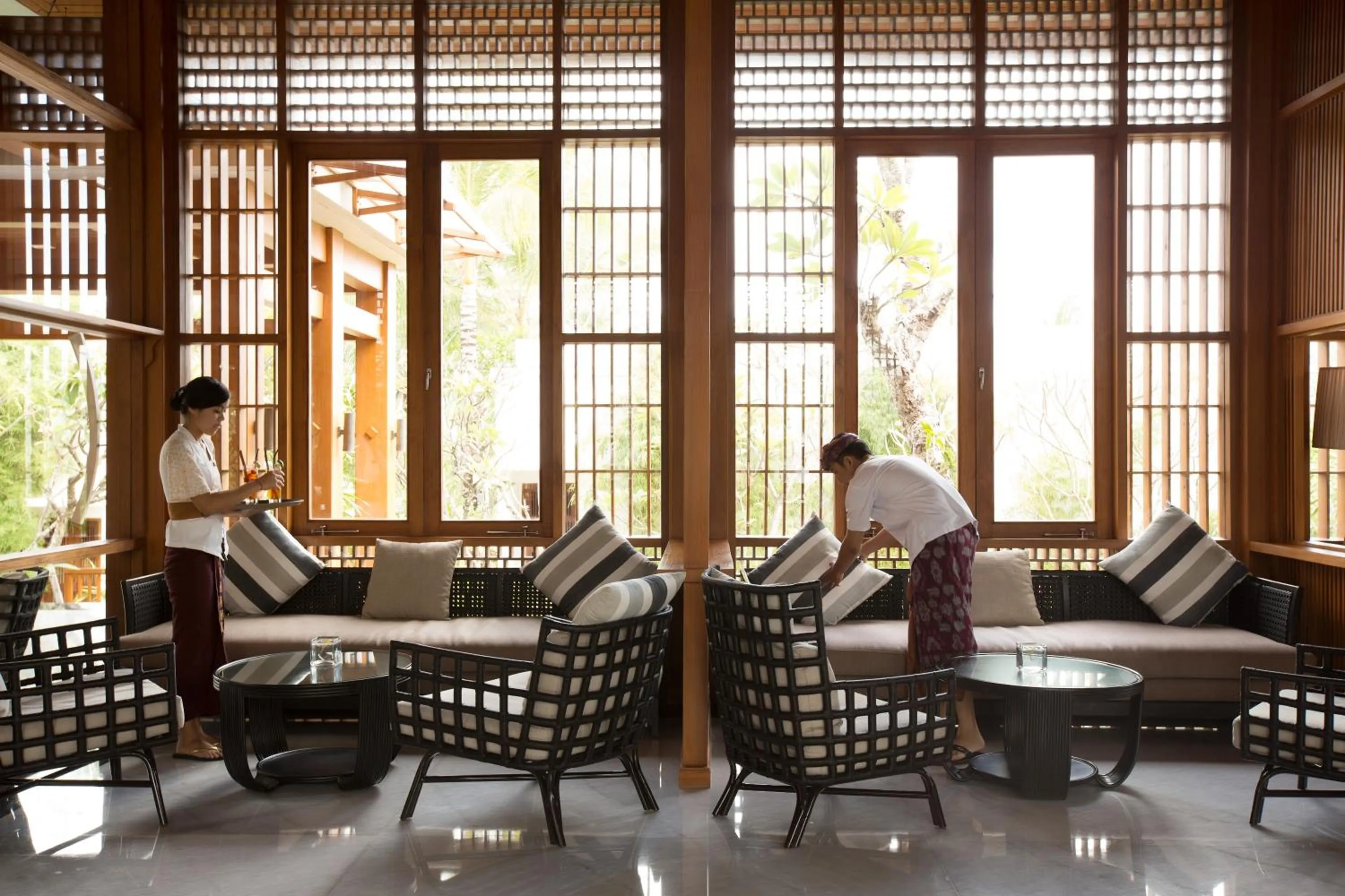 Lounge or bar in The Samaya Seminyak Bali