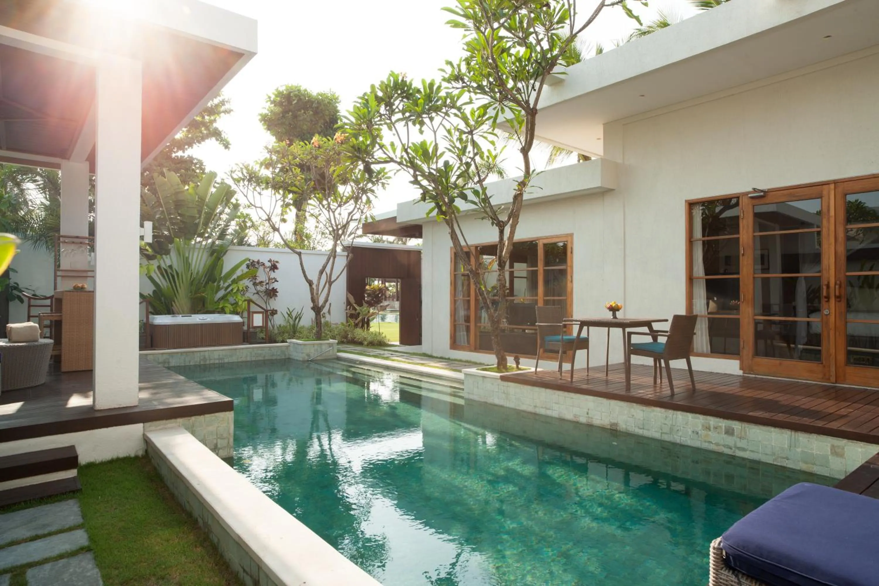 Pool view in The Samaya Seminyak Bali
