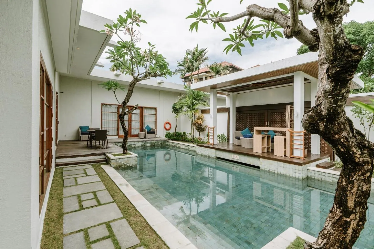 Pool view in The Samaya Seminyak Bali