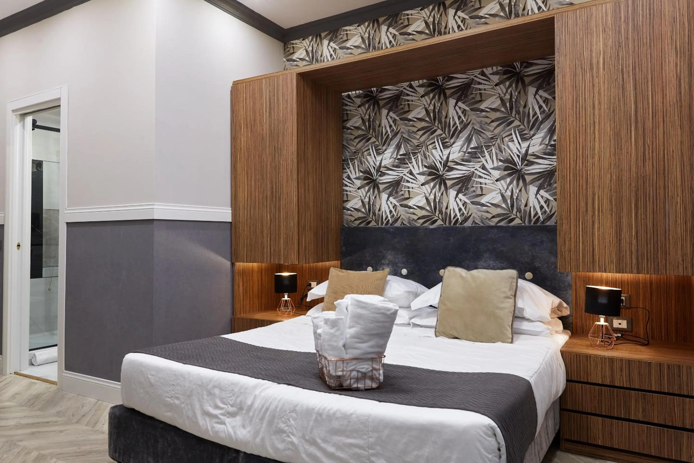 Bedroom, Bed in Hotel Roma Vaticano