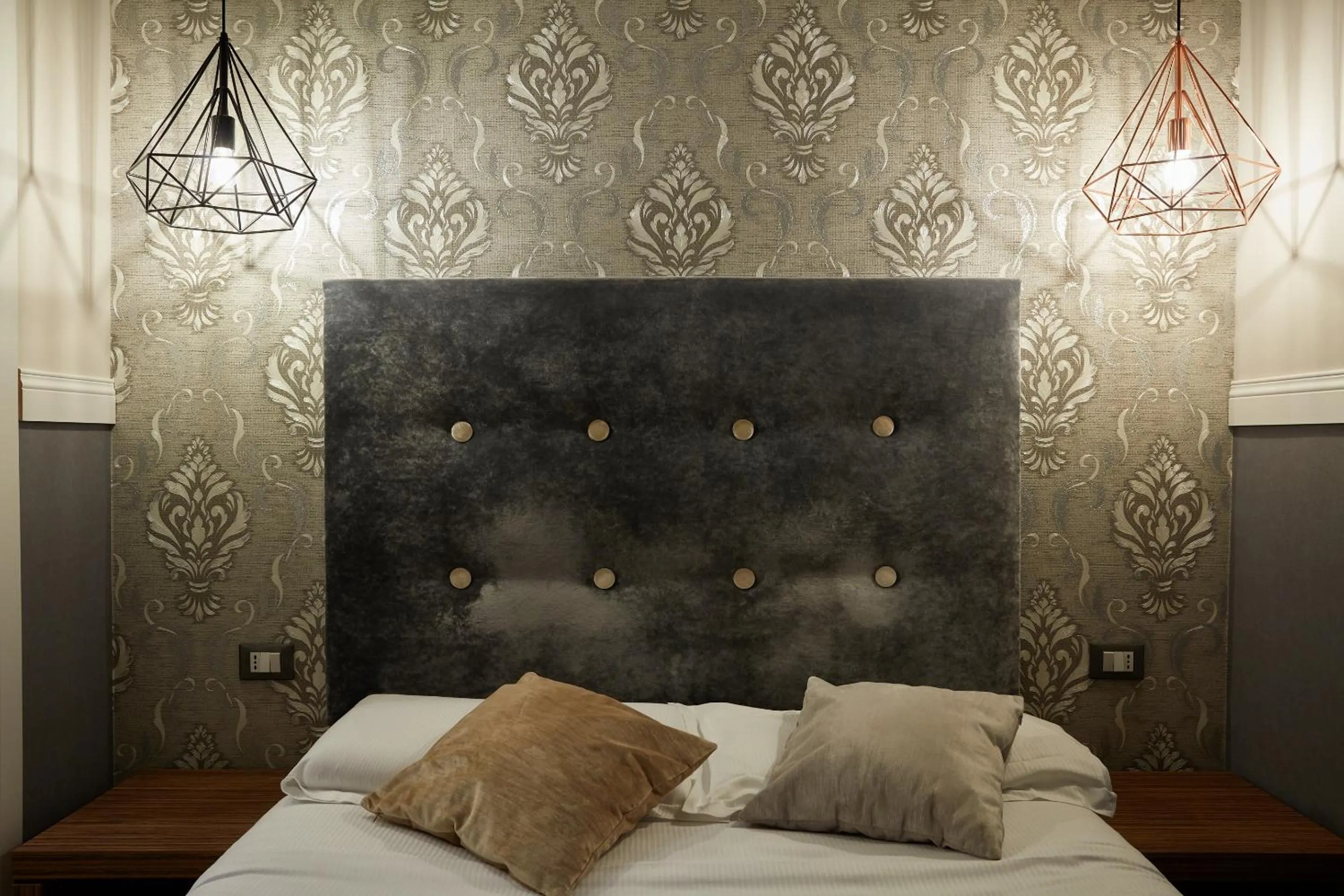 Bed in Hotel Roma Vaticano