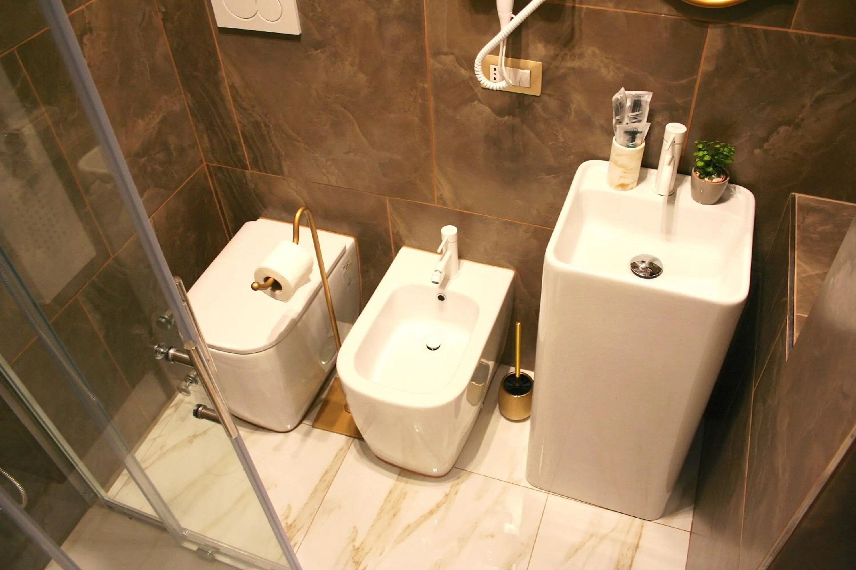 Bathroom in Hotel Roma Vaticano