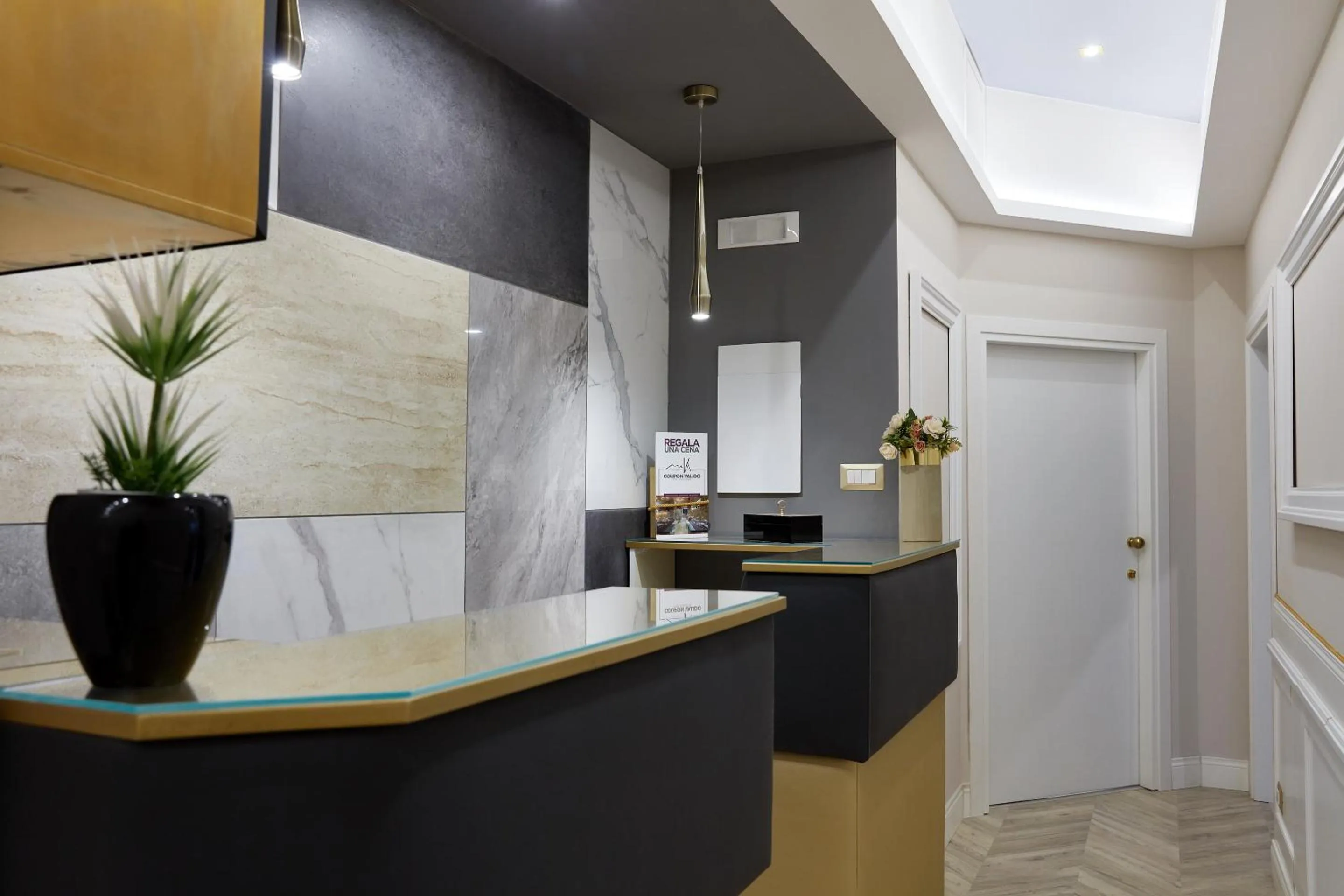 Lobby or reception in Hotel Roma Vaticano