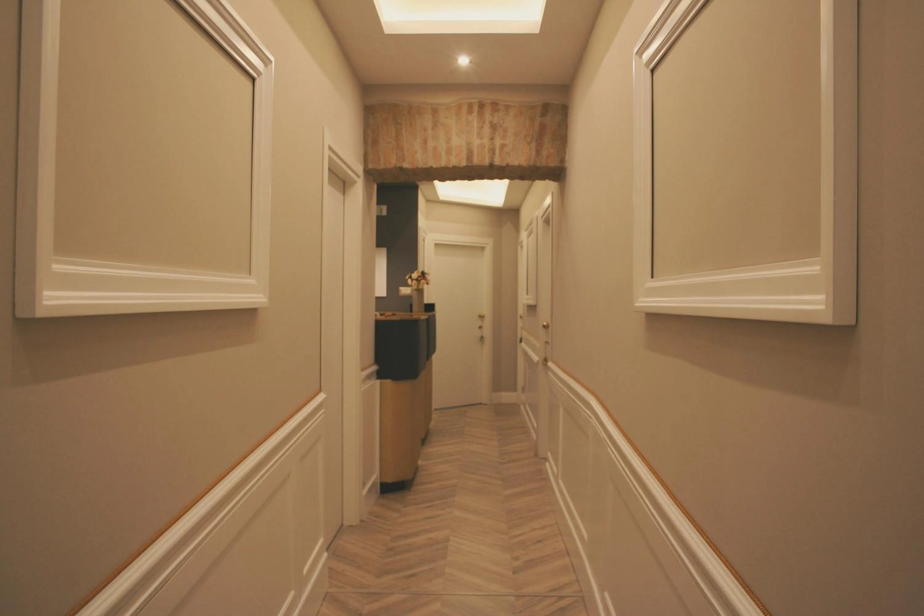 Lobby or reception in Hotel Roma Vaticano