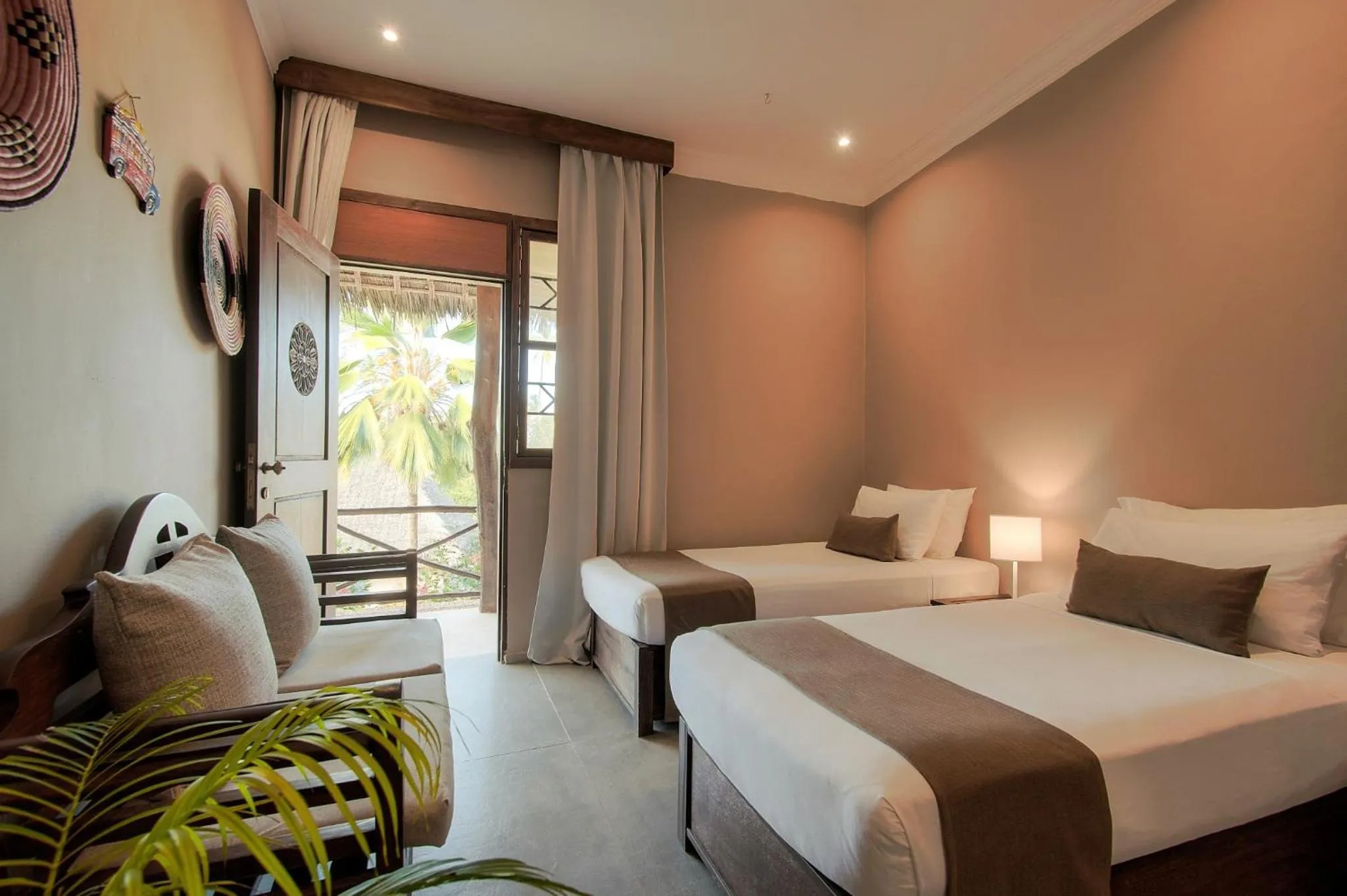 Bedroom, Bed in Diamonds Mapenzi Beach