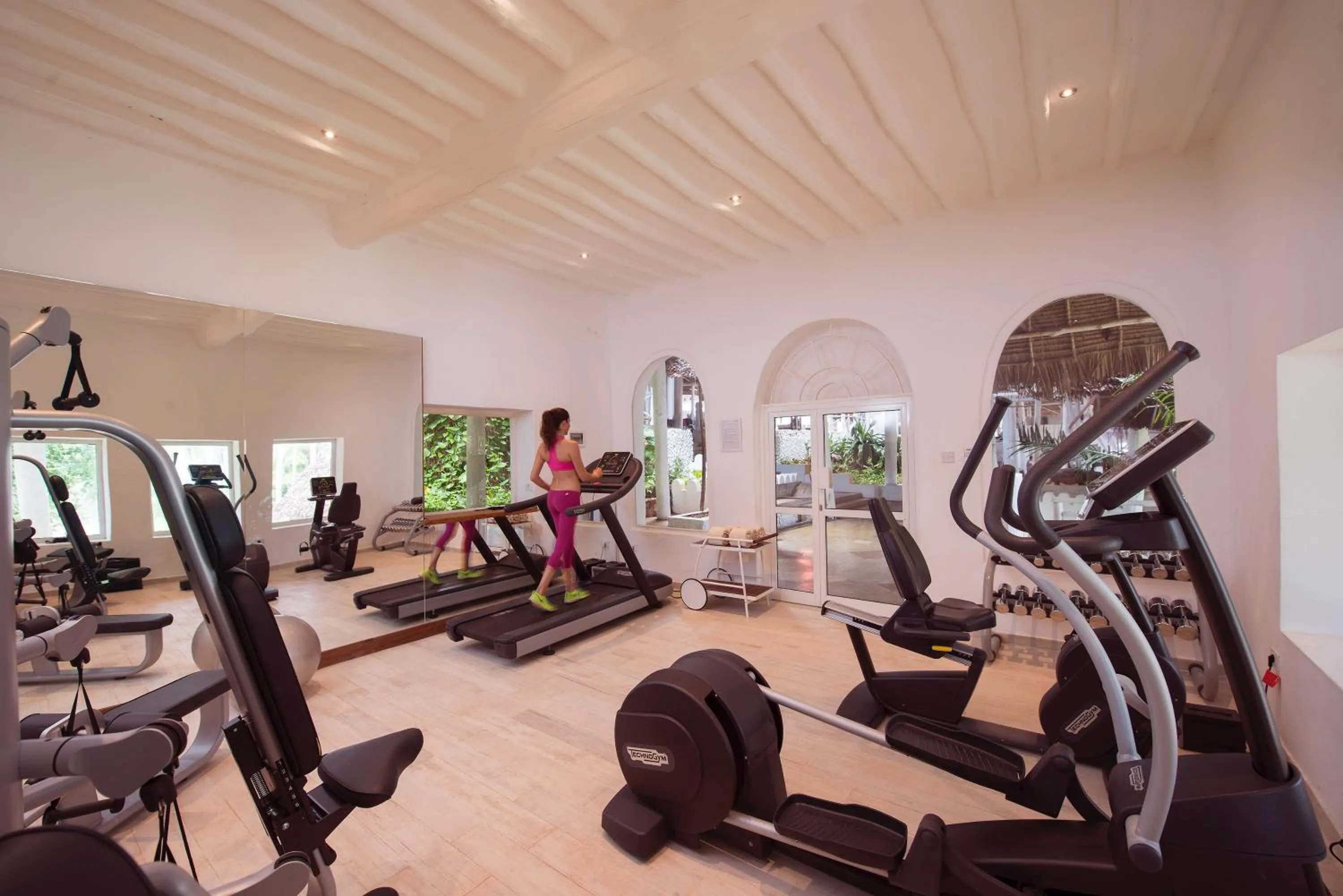 Fitness centre/facilities in Diamonds Mapenzi Beach
