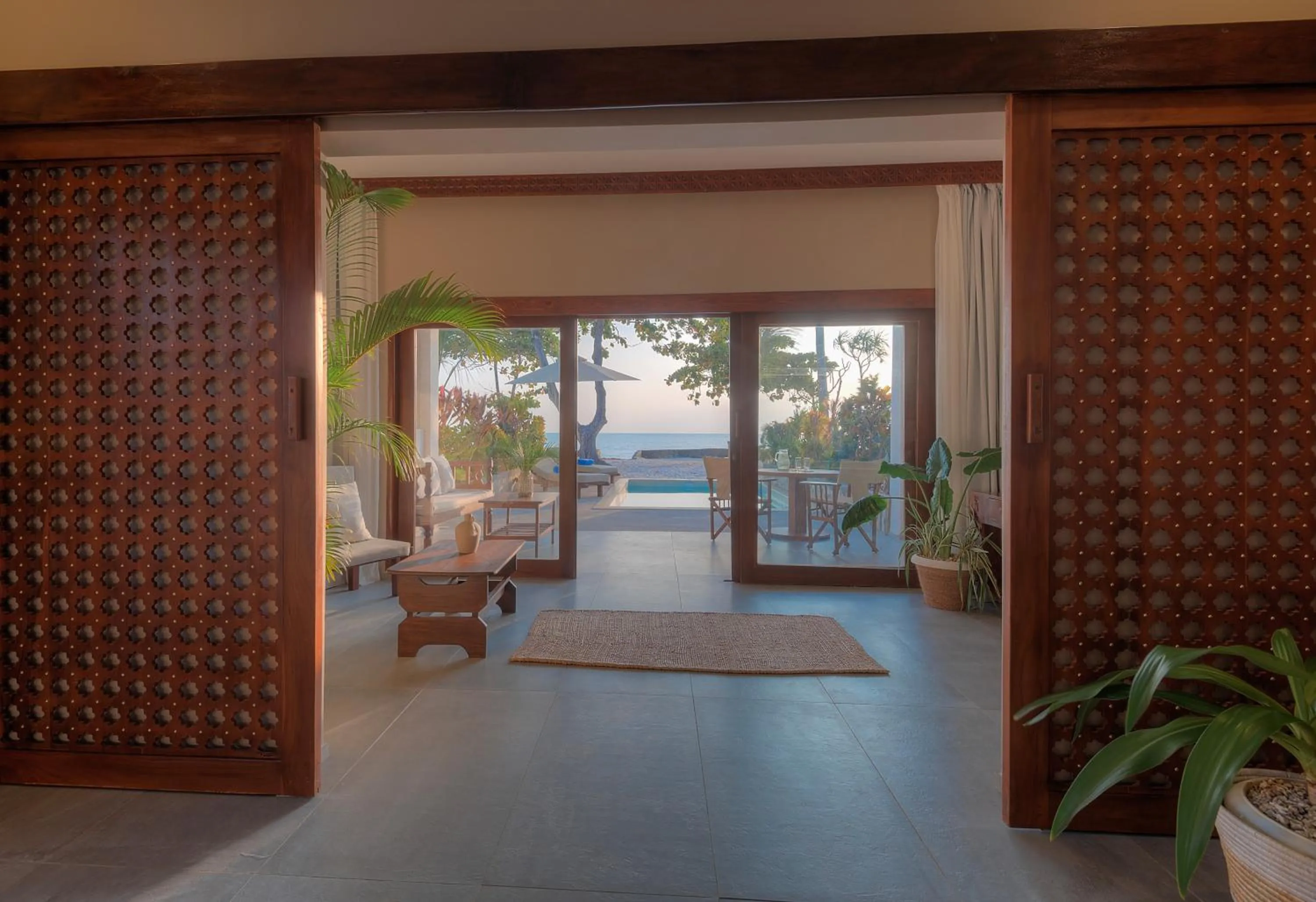 Seating area in Diamonds Mapenzi Beach