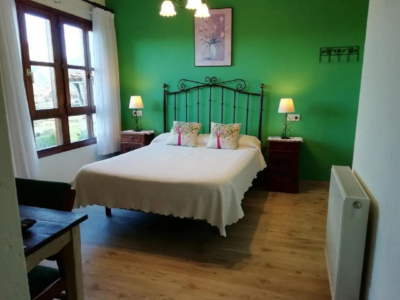 Bedroom in Hotel La Llosona