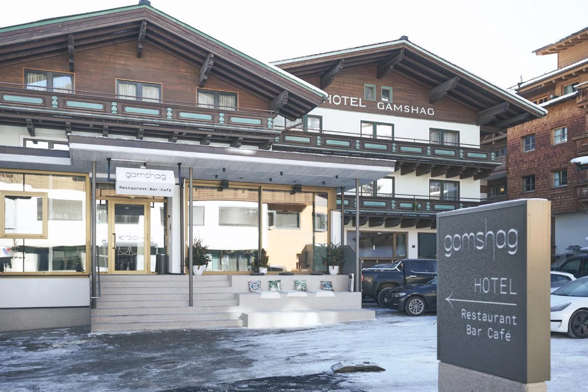 Property building in Hotel Gamshag