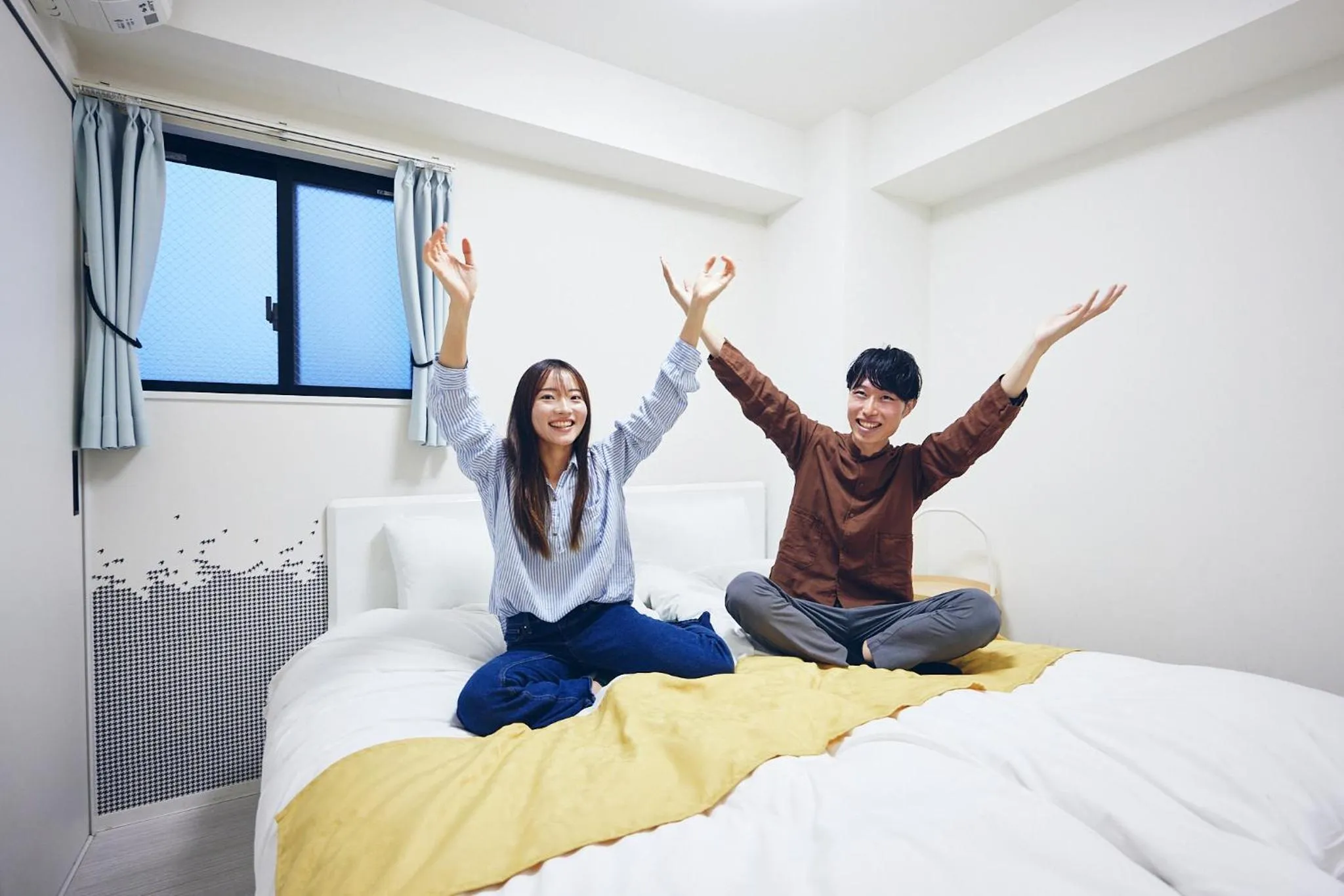 Photo of the whole room, Bed in Montana Flat Yebisu