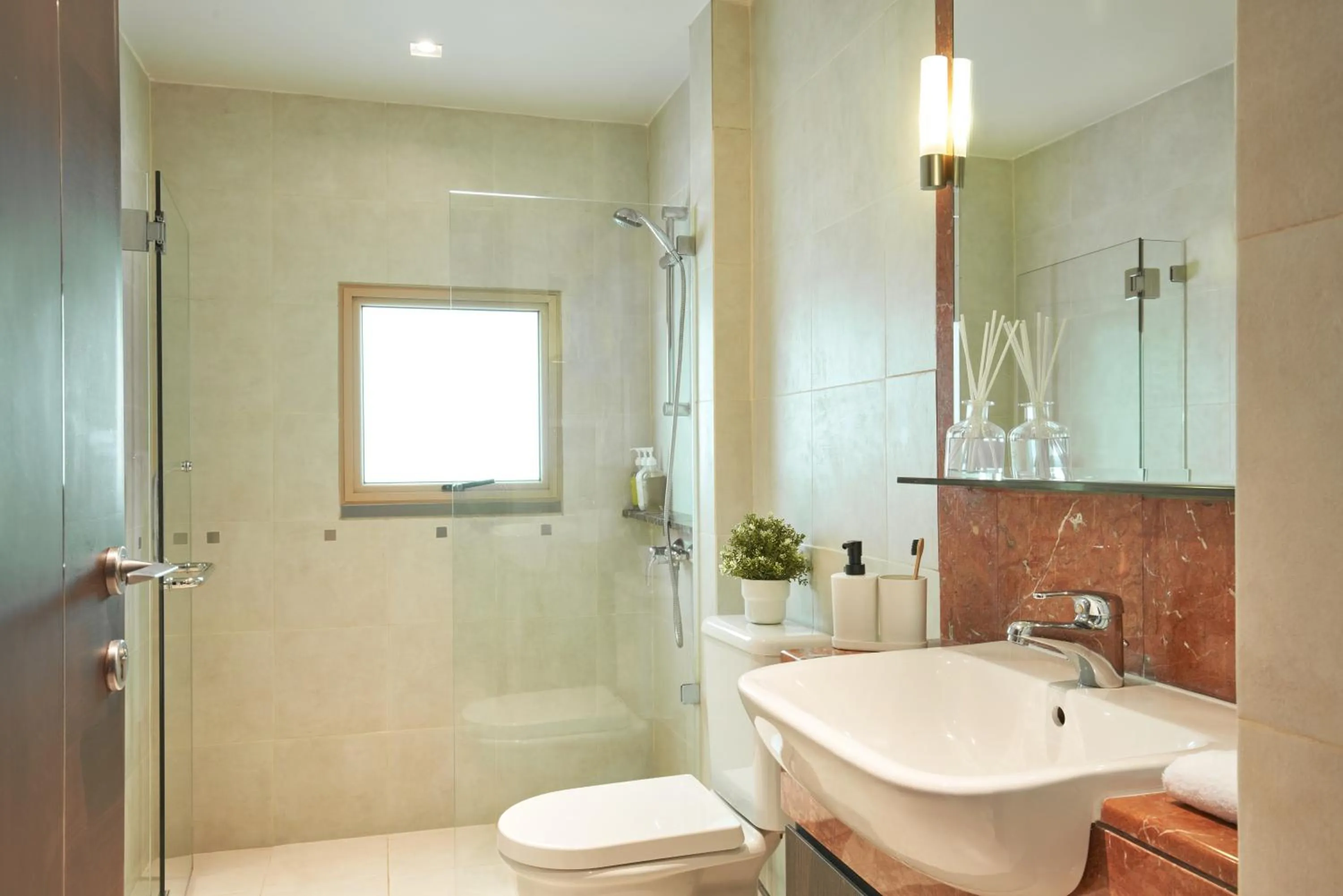 Shower in Somerset Bencoolen Singapore