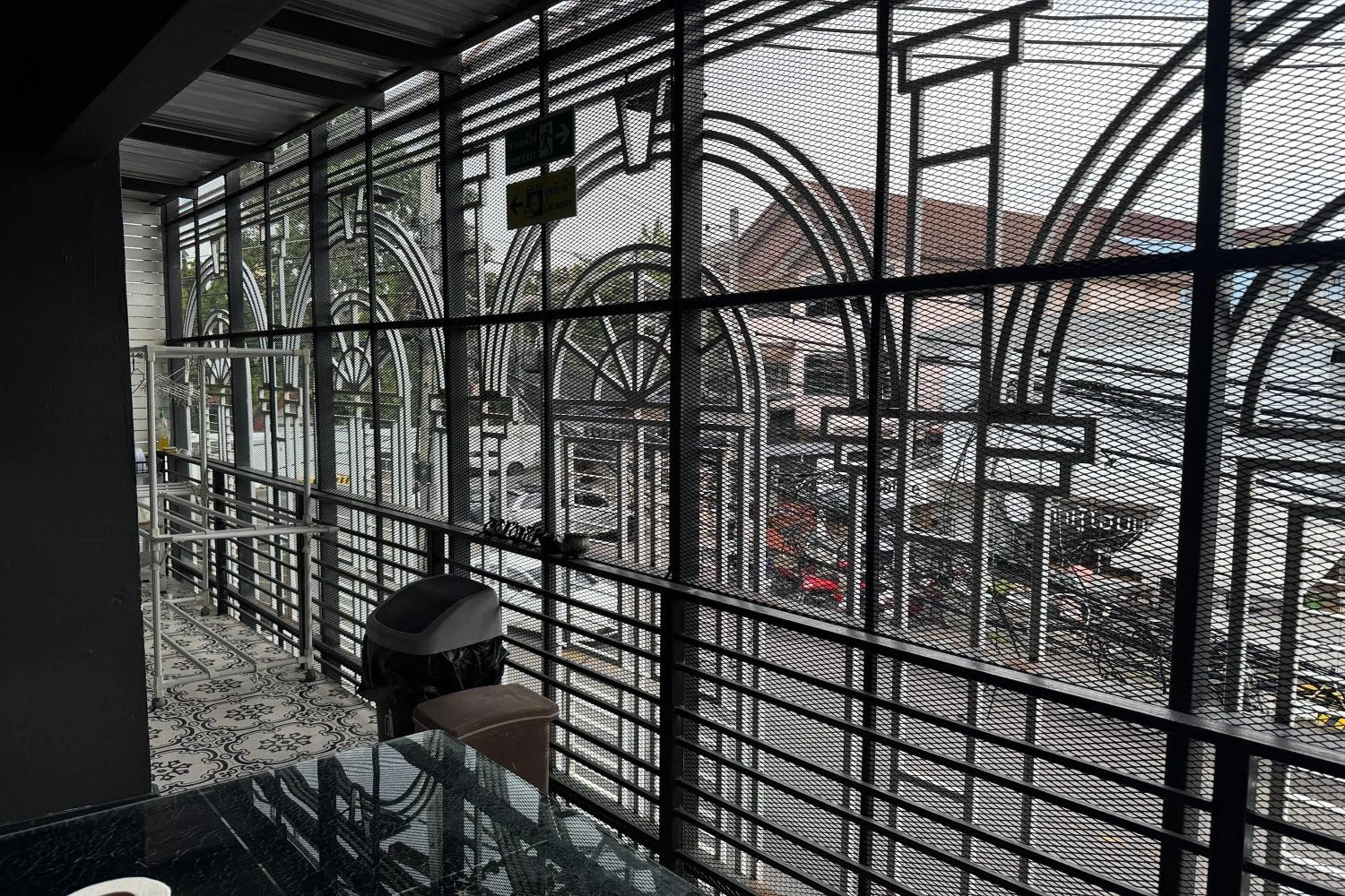 Parking in Phukhao Hostel