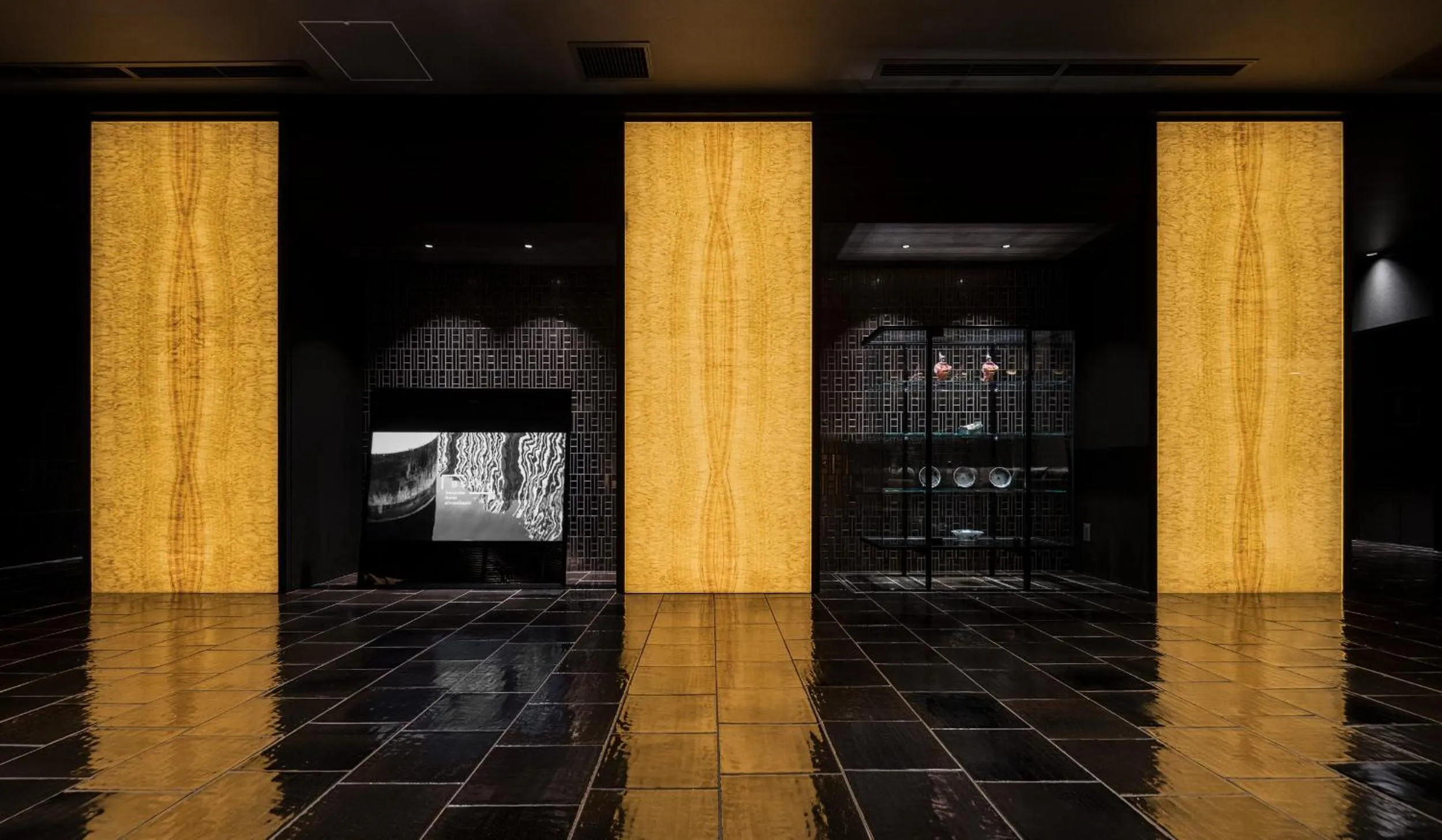 Communal lounge/ TV room in Bespoke Hotel Shinsaibashi