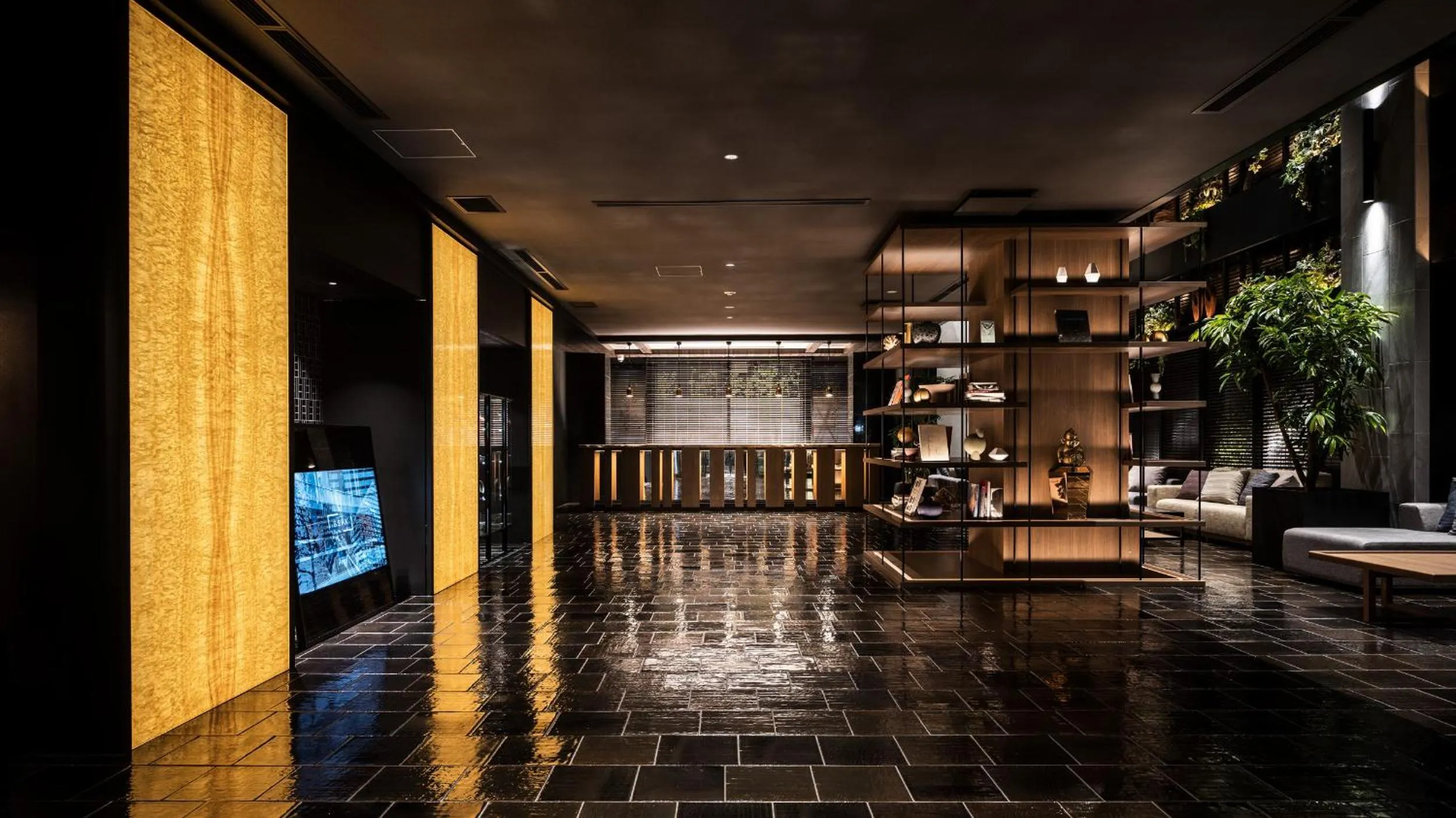 Lobby or reception in Bespoke Hotel Shinsaibashi