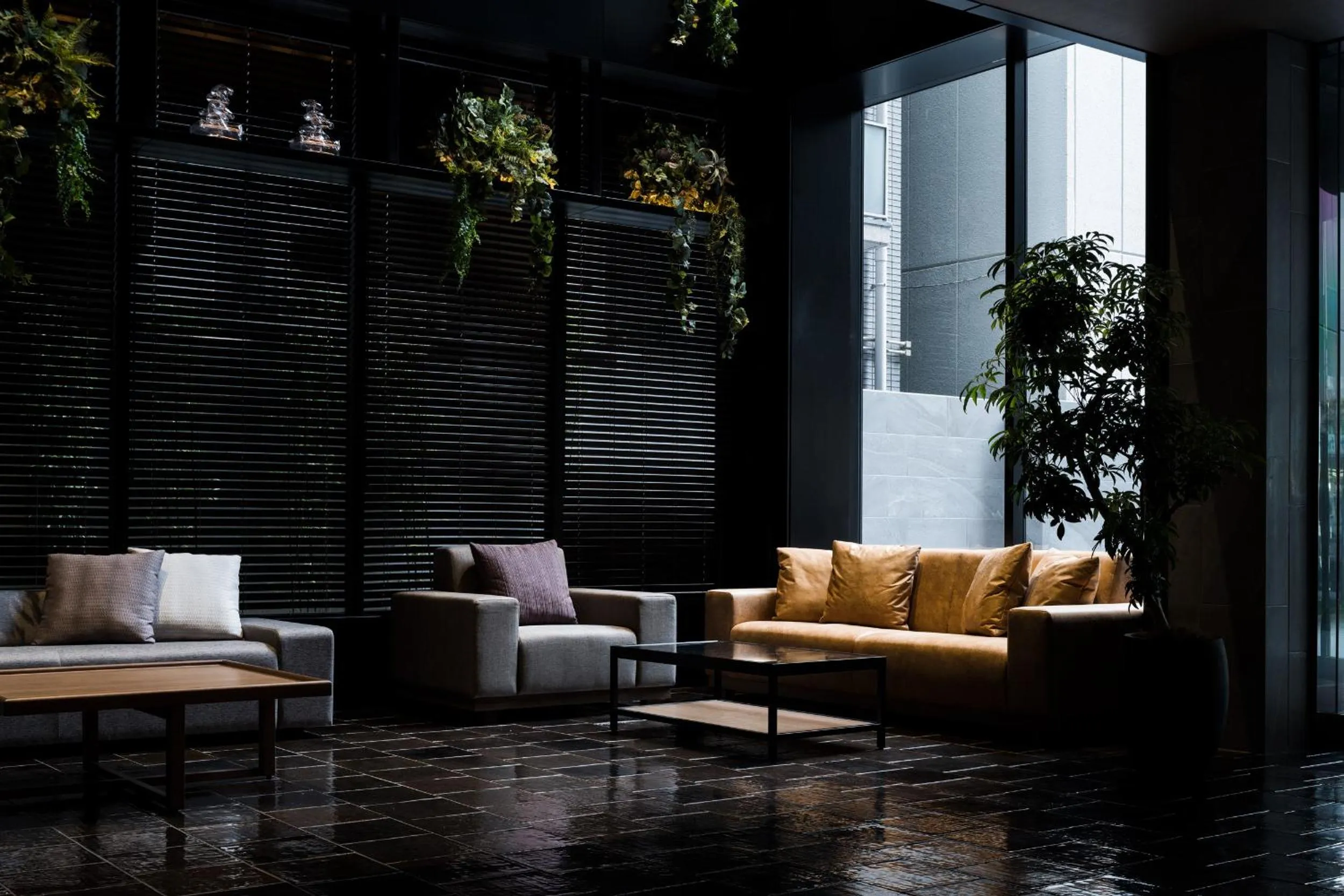 Communal lounge/ TV room in Bespoke Hotel Shinsaibashi