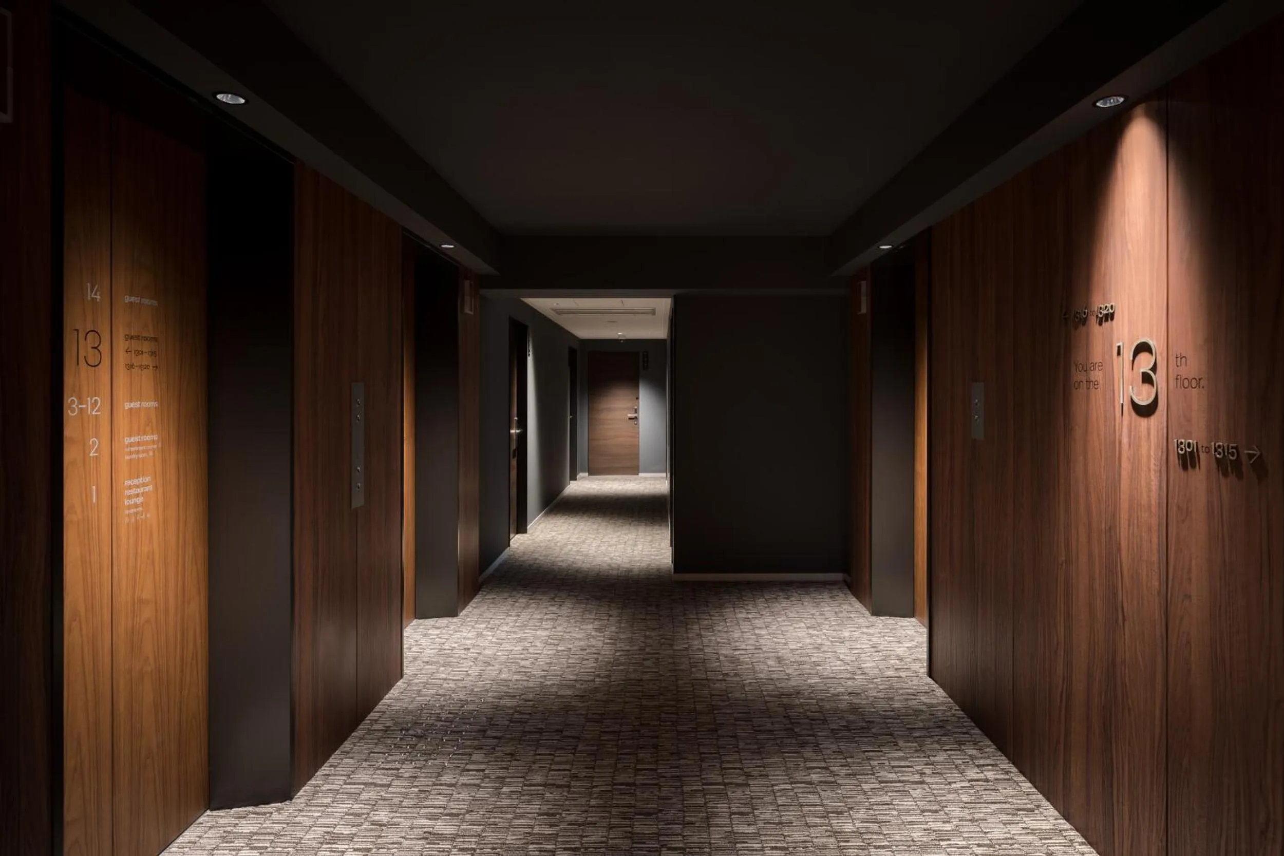 Decorative detail in Bespoke Hotel Shinsaibashi